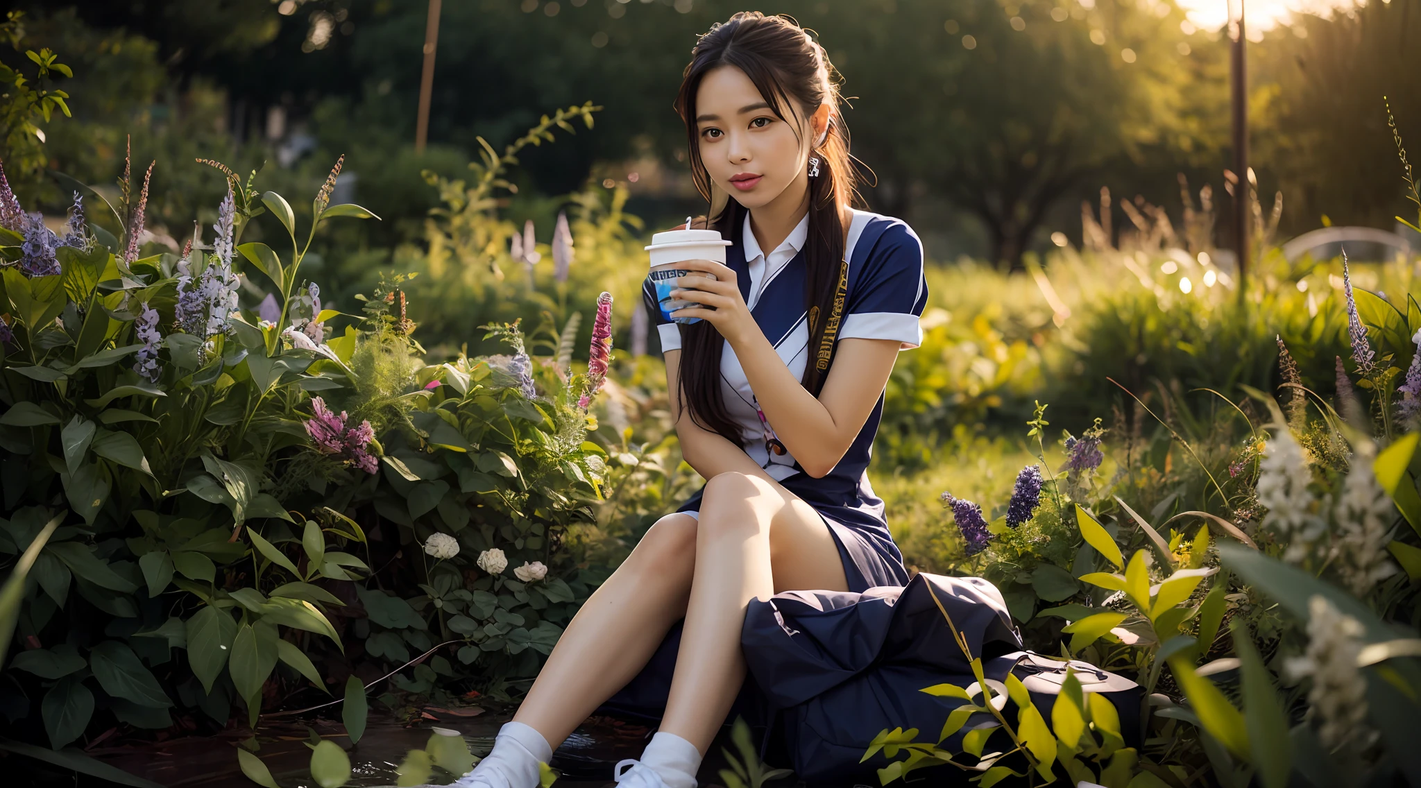 Hold a water cup