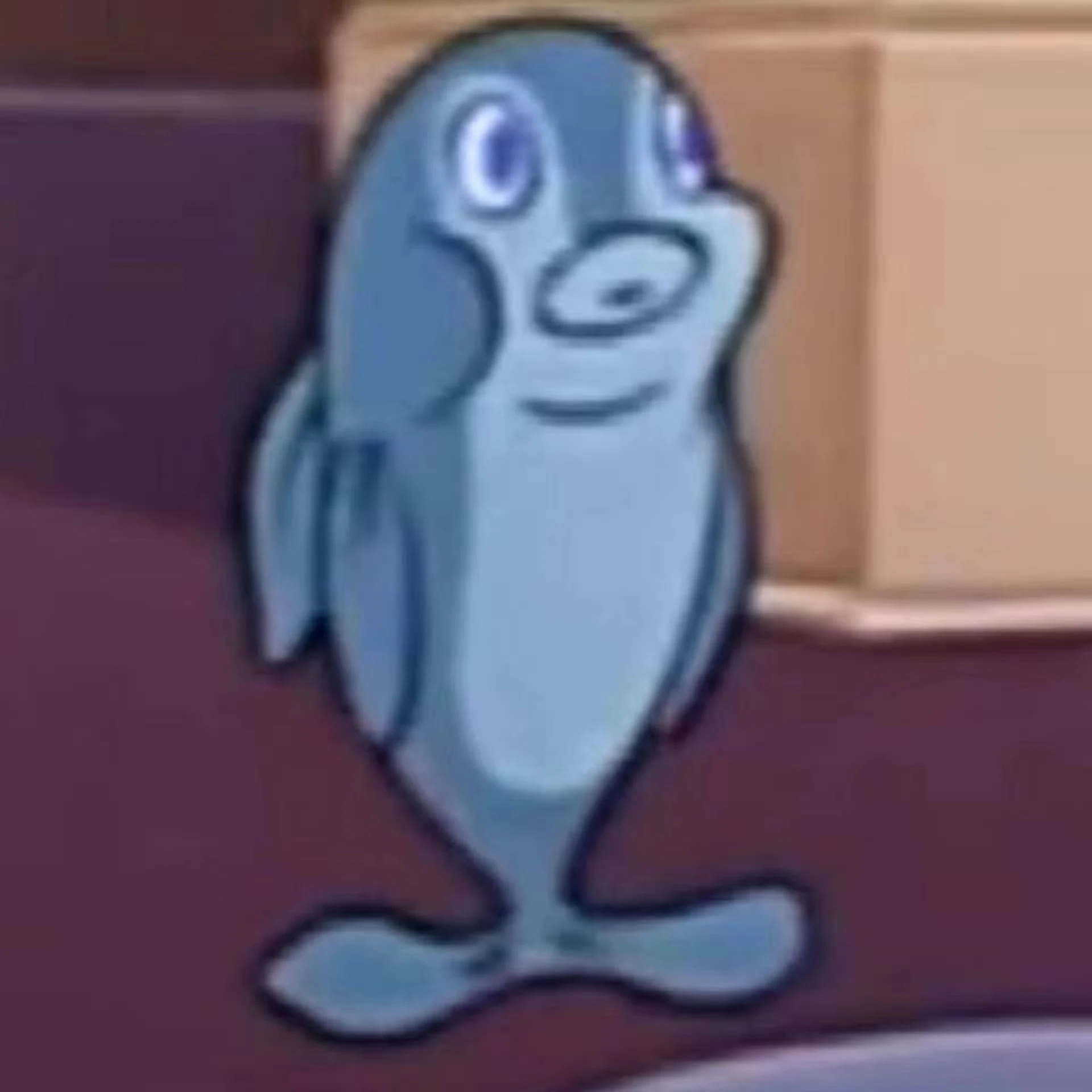 Little dolphins,standing on your feet
