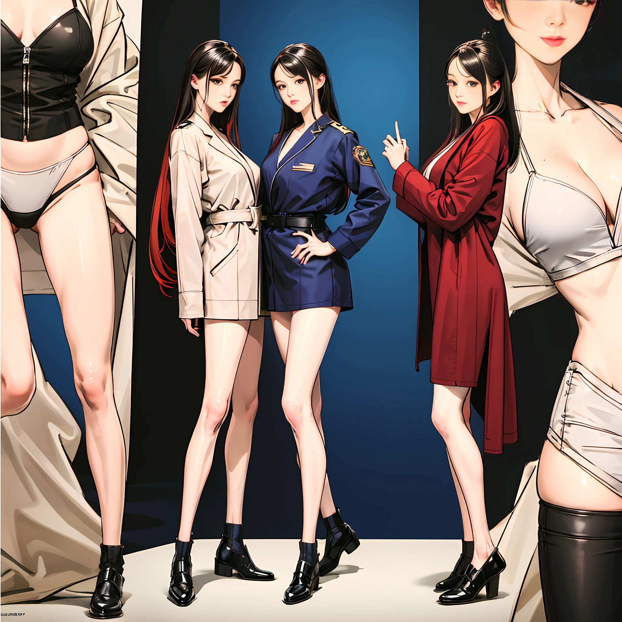 (best qualtiy,tmasterpiece,offcial art,A high resolution:1.2),extremaly detailed cg ,The 45-degree graphic is displayed in the front and side views and in three directions,Uniform style, 8k wallpaper,,ultra - detailed,(A girl with:1.2),(highdetailskin:1.2),(:1.1),Expose sexy,
Full body like, Classical goddess,Extremely sexy ,long whitr hair, Very long hair,比基尼 ,dressing gown,leather shoes,Game heroine,Sexy and beautiful