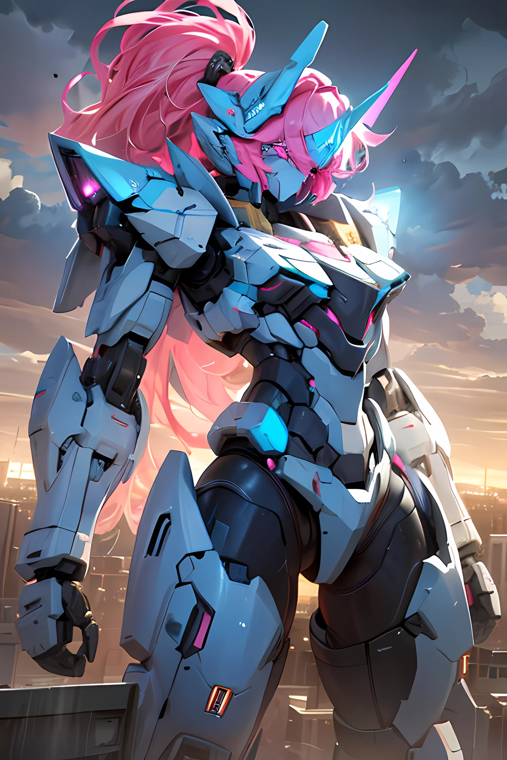 Morphing mech,cannon