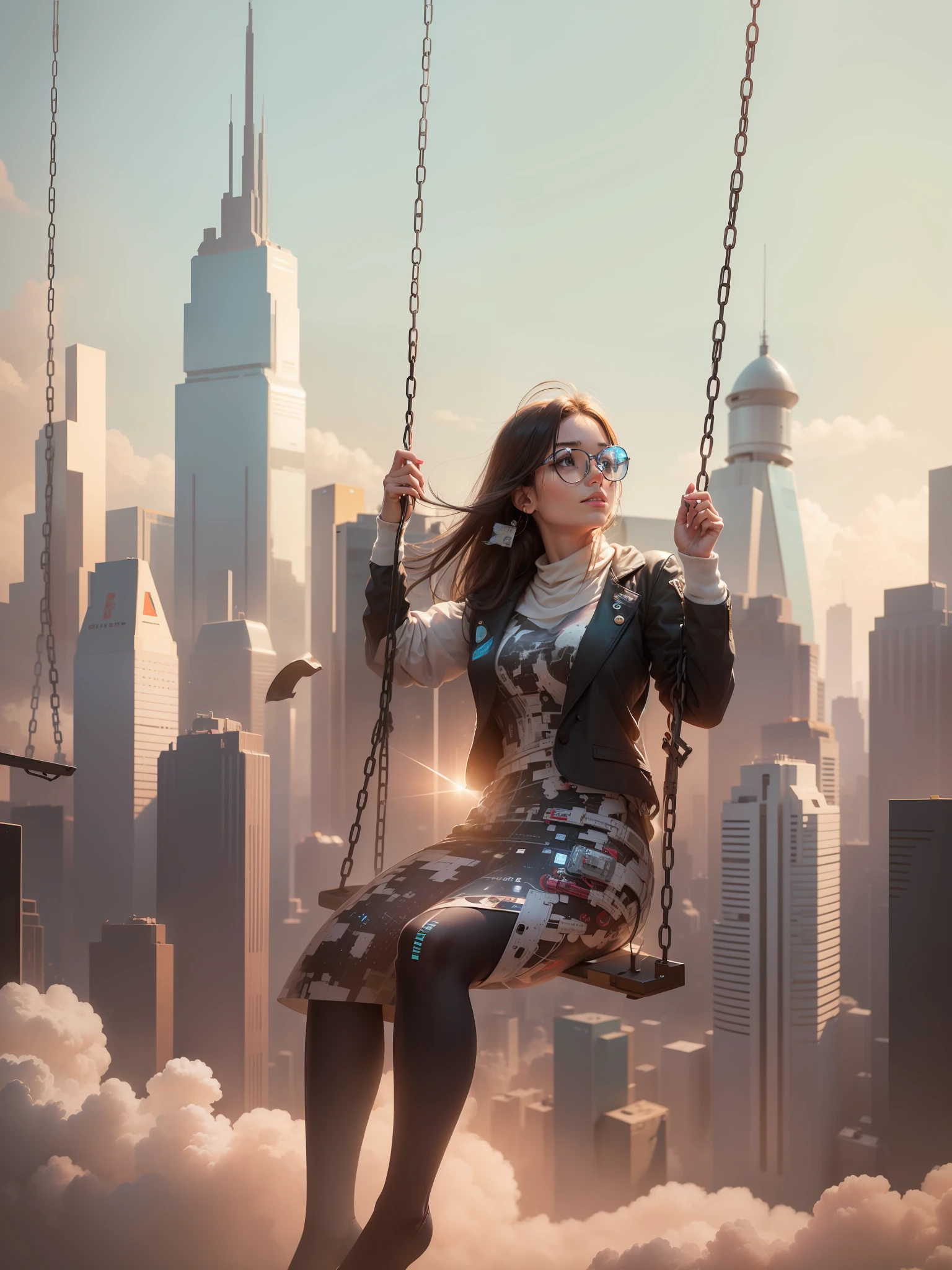 Change the background to Science Fiction City