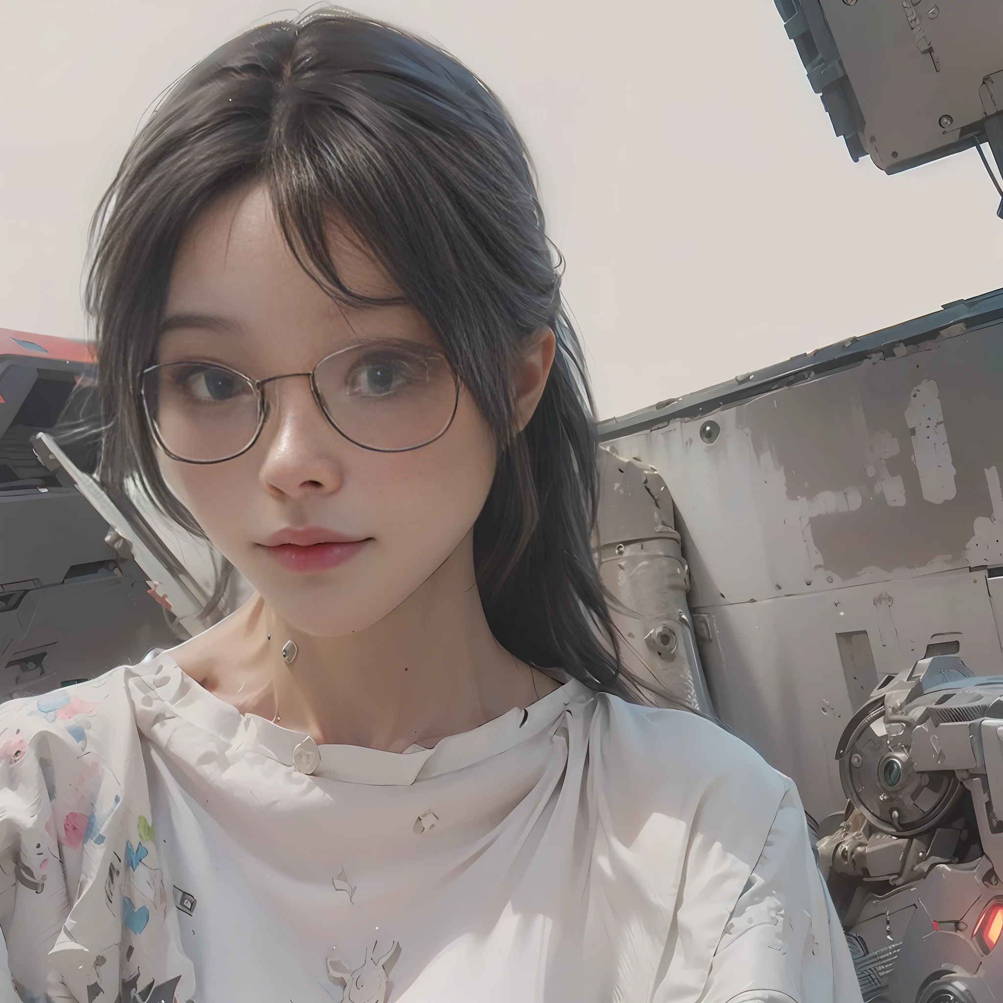 ((best qualtiy)), ((tmasterpiece)), (the detail:1.4), 3D, A beautiful cyberpunk female image,hdr(HighDynamicRange),Ray traching,NVIDIA RTX,Hyper-Resolution,Unreal 5,Subsurface scattering、PBR Texture、post-proces、Anisotropy Filtering、depth of fields、maximum definition and sharpness、Many-Layer Textures、Albedo e mapas Speculares、Surface coloring、Accurate simulation of light-material interactions、perfectly proportions、rendering by octane、Two-colored light、largeaperture、Low ISO、White balance、the rule of thirds、8K raw data、small jaw、babyfat