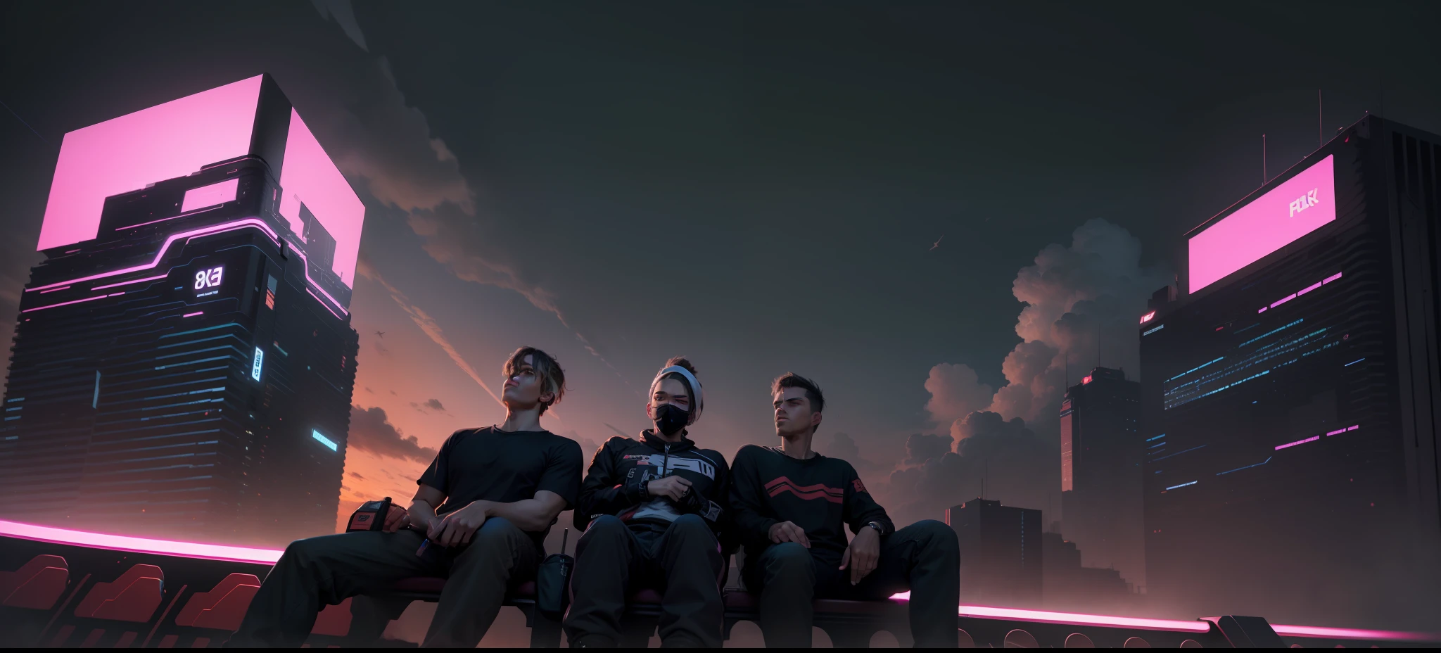 Change backround to cuberpunk, 8k , high resolution.