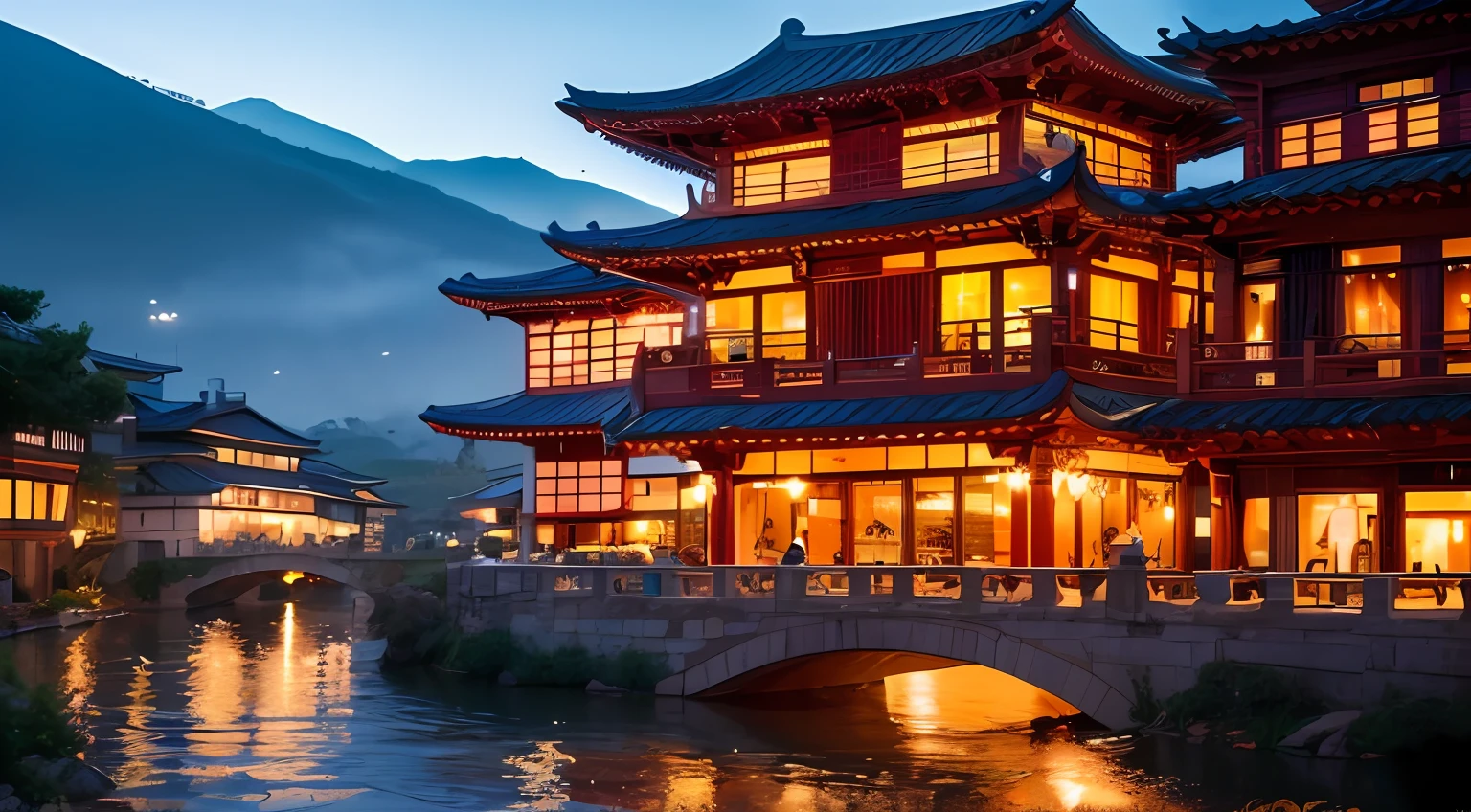 Enlarge the picture to 4K