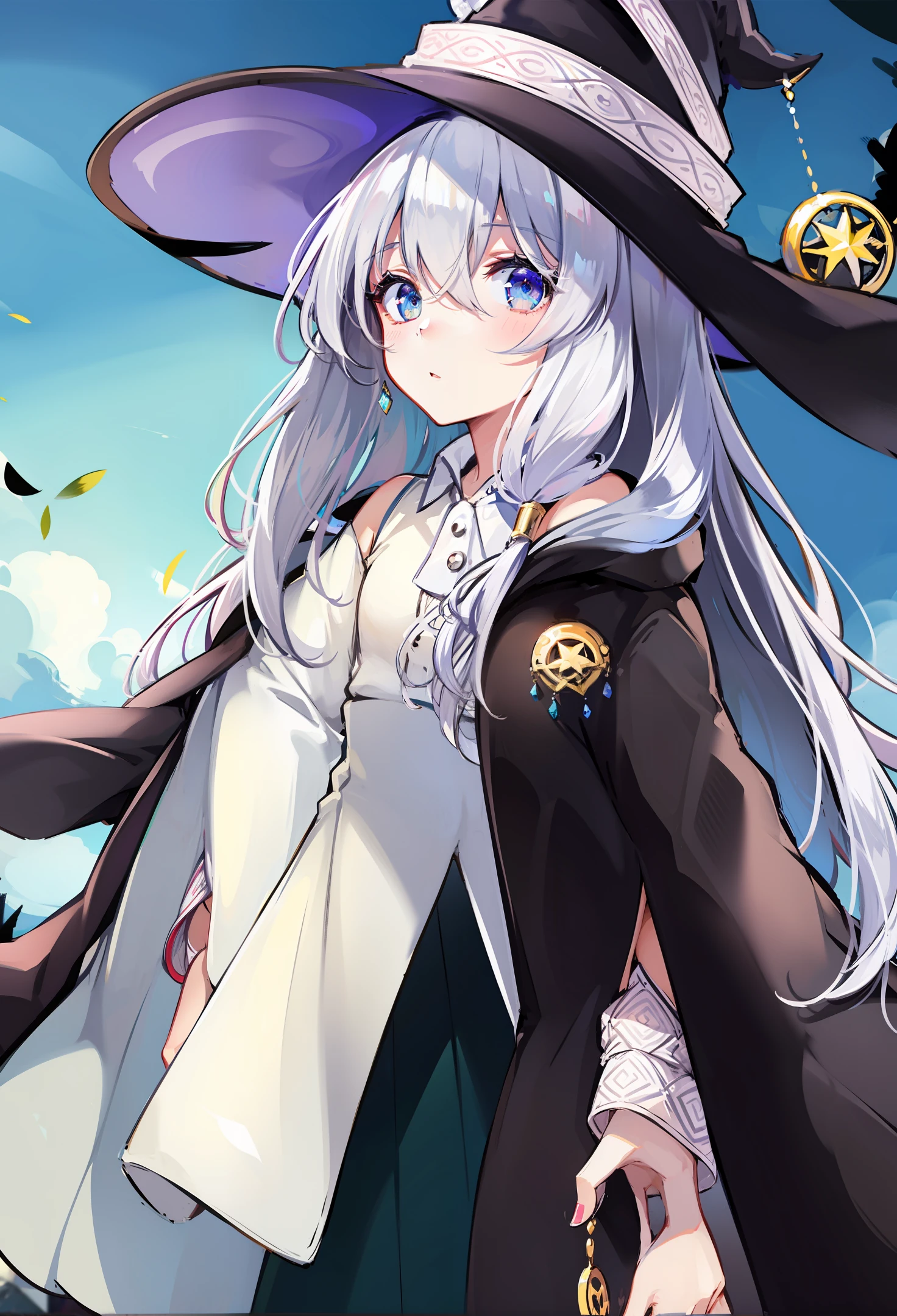 White-haired witch