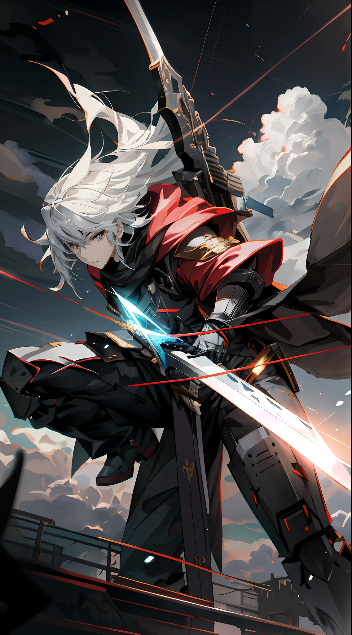 Anime characters with swords and armor flying in the air, Badass anime 8 K, Best anime 4k konachan wallpaper, Anime art wallpaper 8 K, 4K anime wallpaper, style of anime4 K, Anime art wallpaper 4k, Anime art wallpaper 4 K, Anime wallpaper 4 k, Anime wallpaper 4K, 4k manga wallpapers, From Arknights