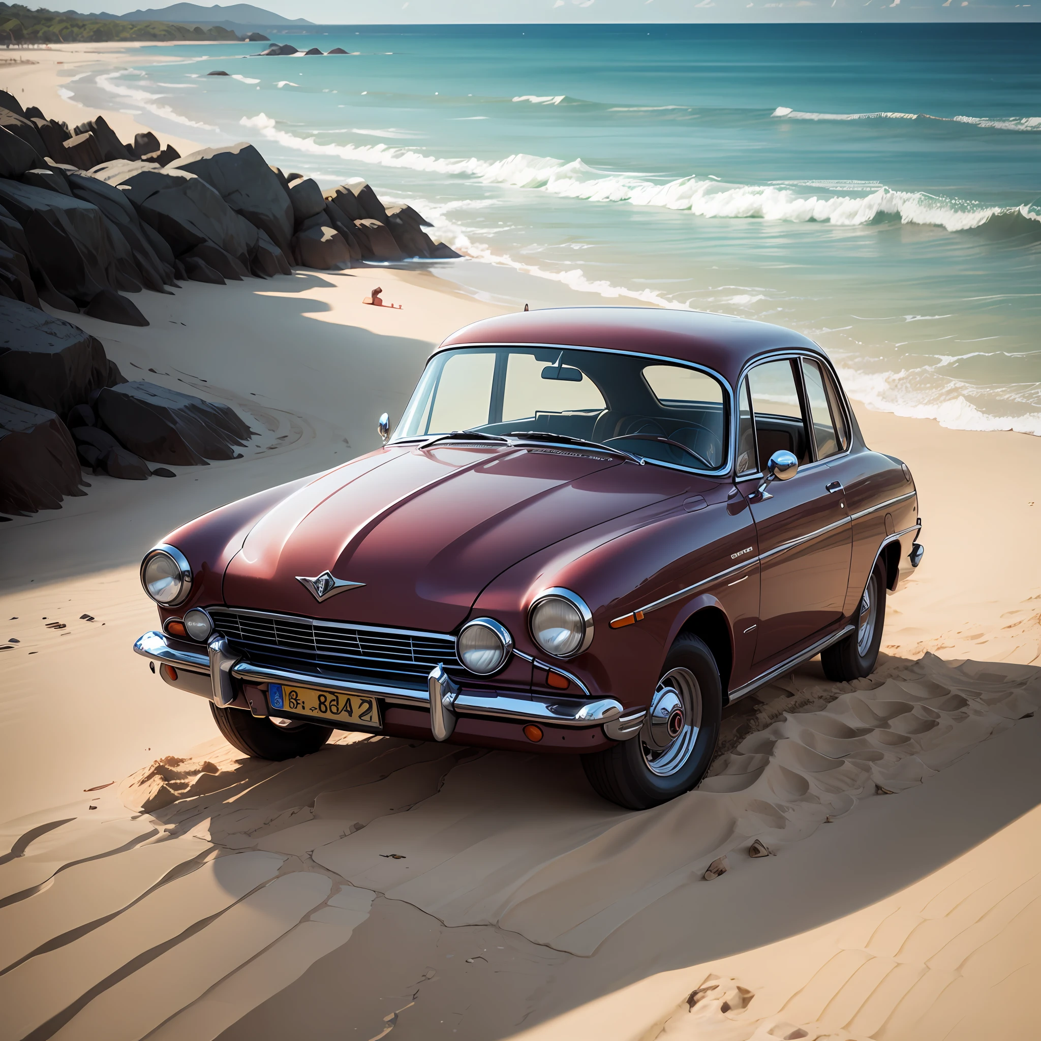 A beauty on the beach --auto