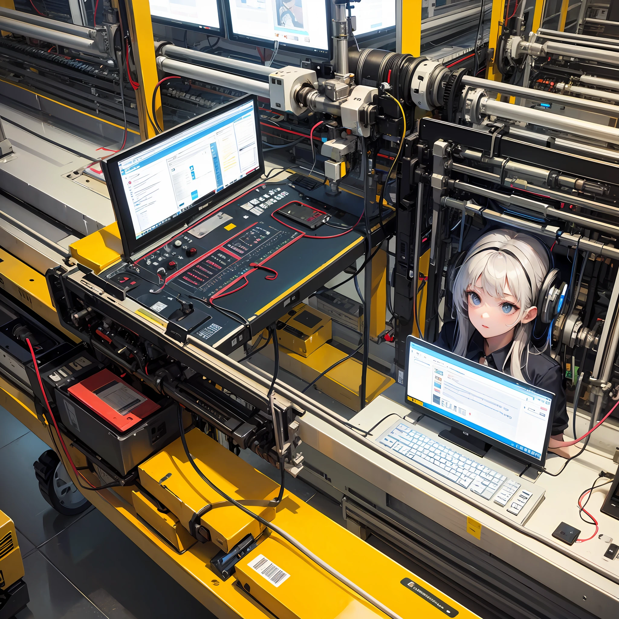 New engineer for intelligent manufacturing，Live action --auto