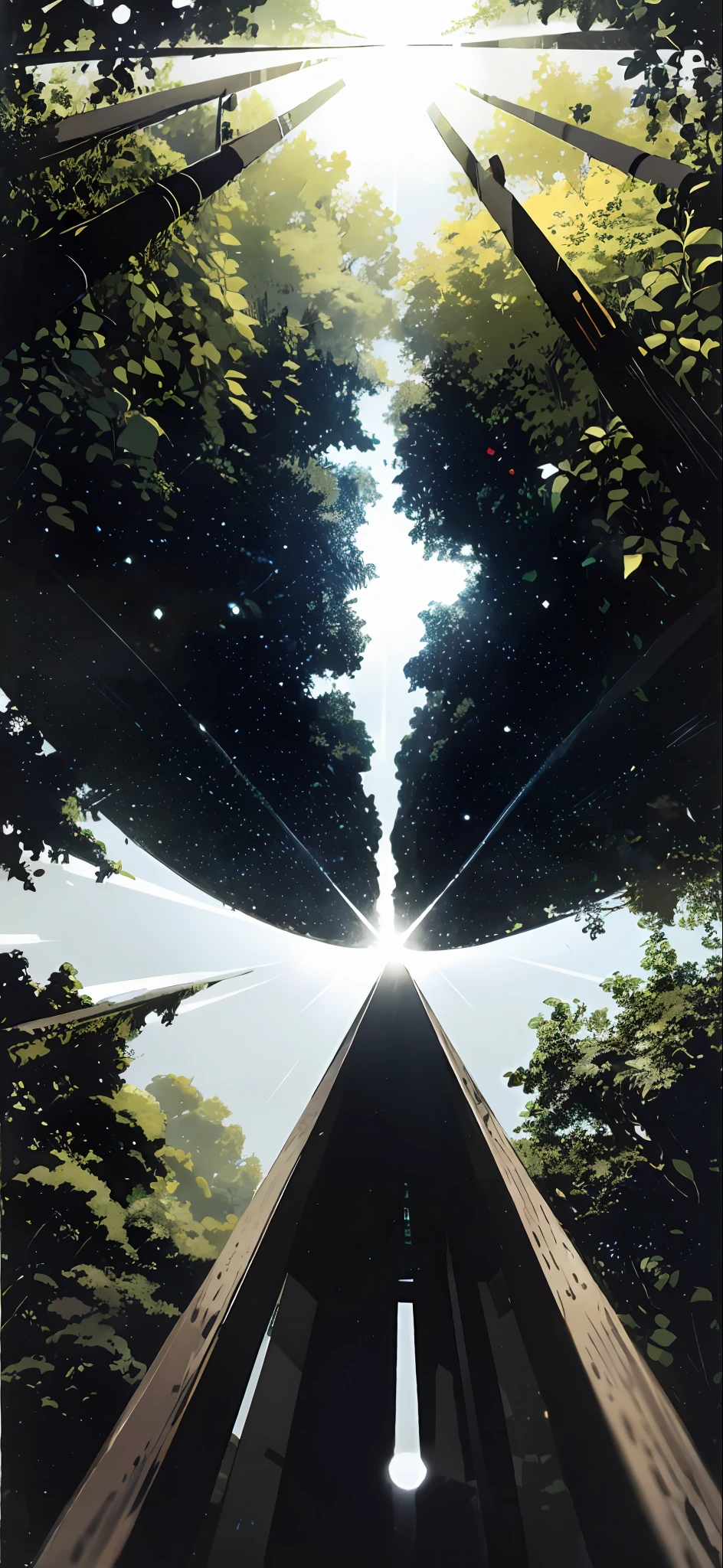 absurdres, highres, ultra detailed, (no human:1.3),
BREAK
, Create an image using a prism effect, with light refracting and creating a colorful, kaleidoscopic appearance.
BREAK
, Design an image with a fisheye lens effect, capturing a wide field of view with a distinctive, curved perspective.
BREAK
, Capture a forest path, with towering trees, dappled sunlight, and a sense of tranquility and natural beauty.
BREAK
, Illustrate a monochromatic world, using only shades of black, white, and gray to convey depth, emotion, and a striking visual impact.