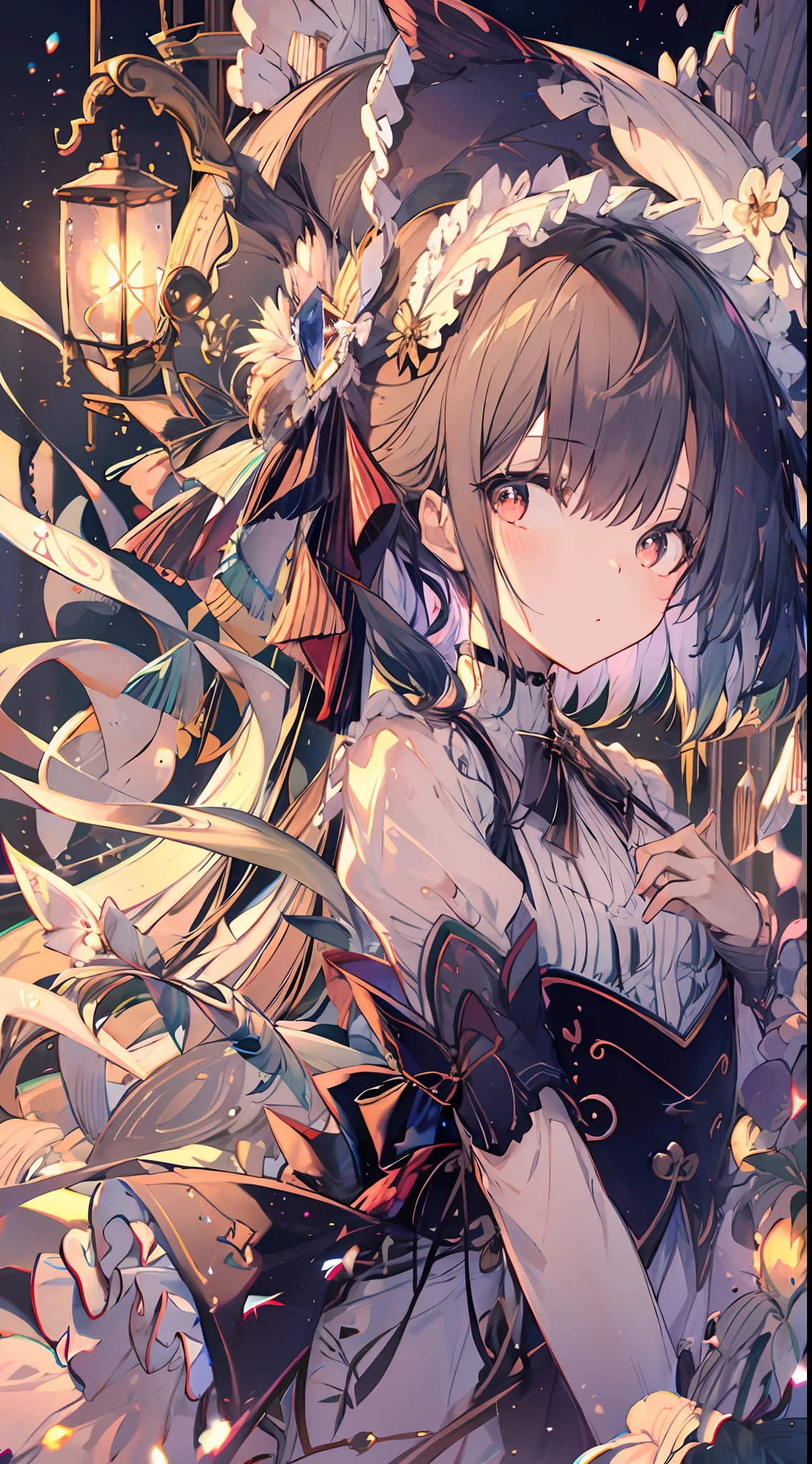 (Masterpiece), one girls in woods ghost Light is shining