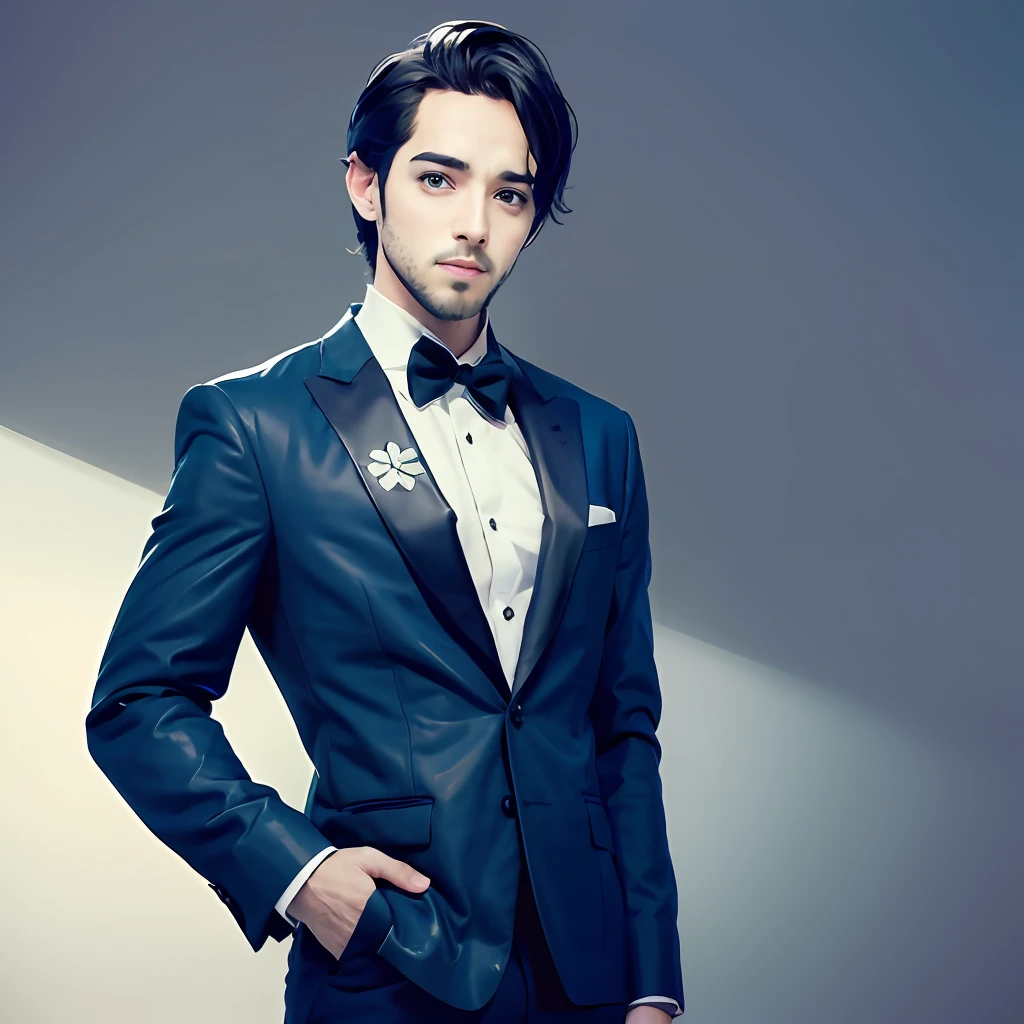 Male two-dimensional handsomeness