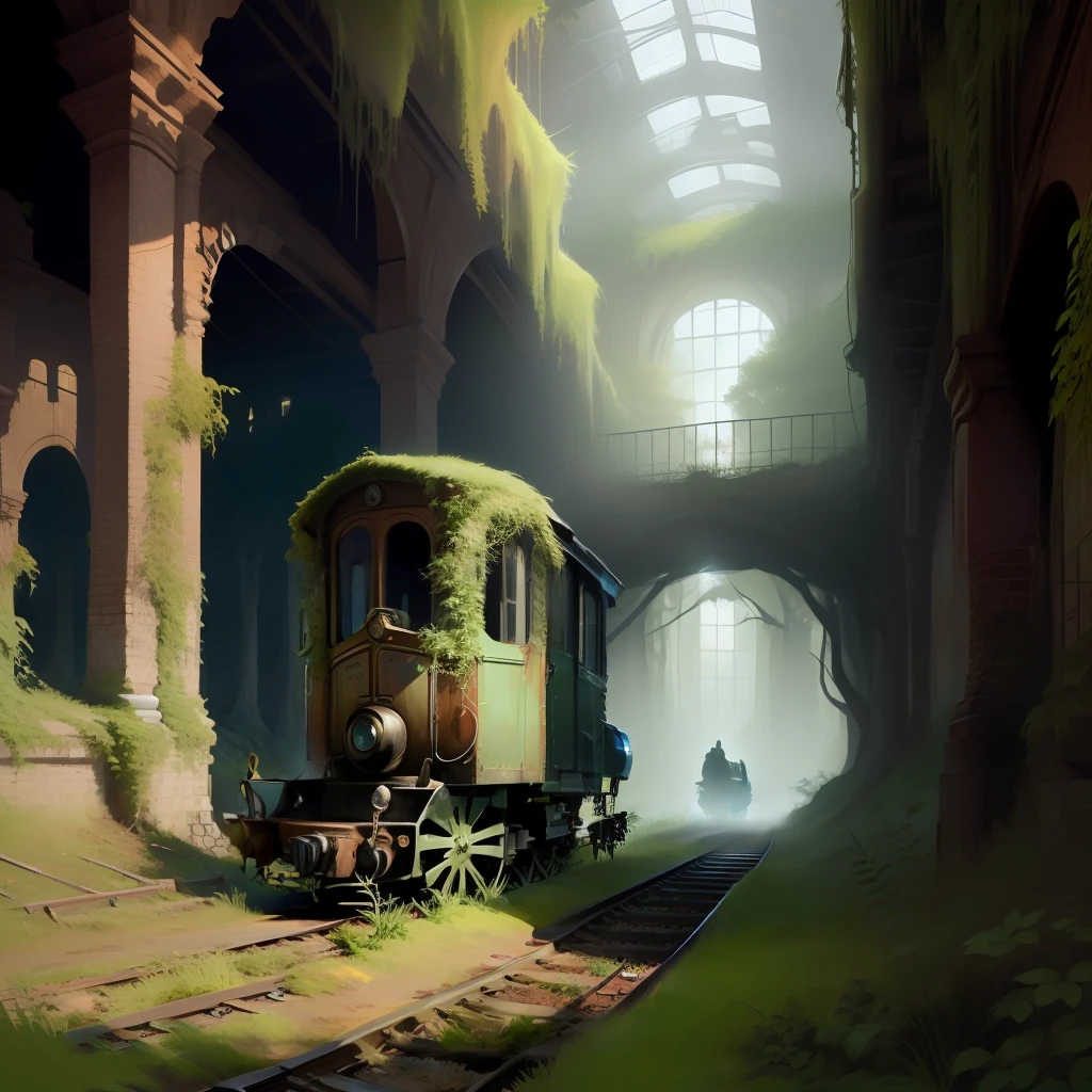 Forest Train Old Ghost Tortoise