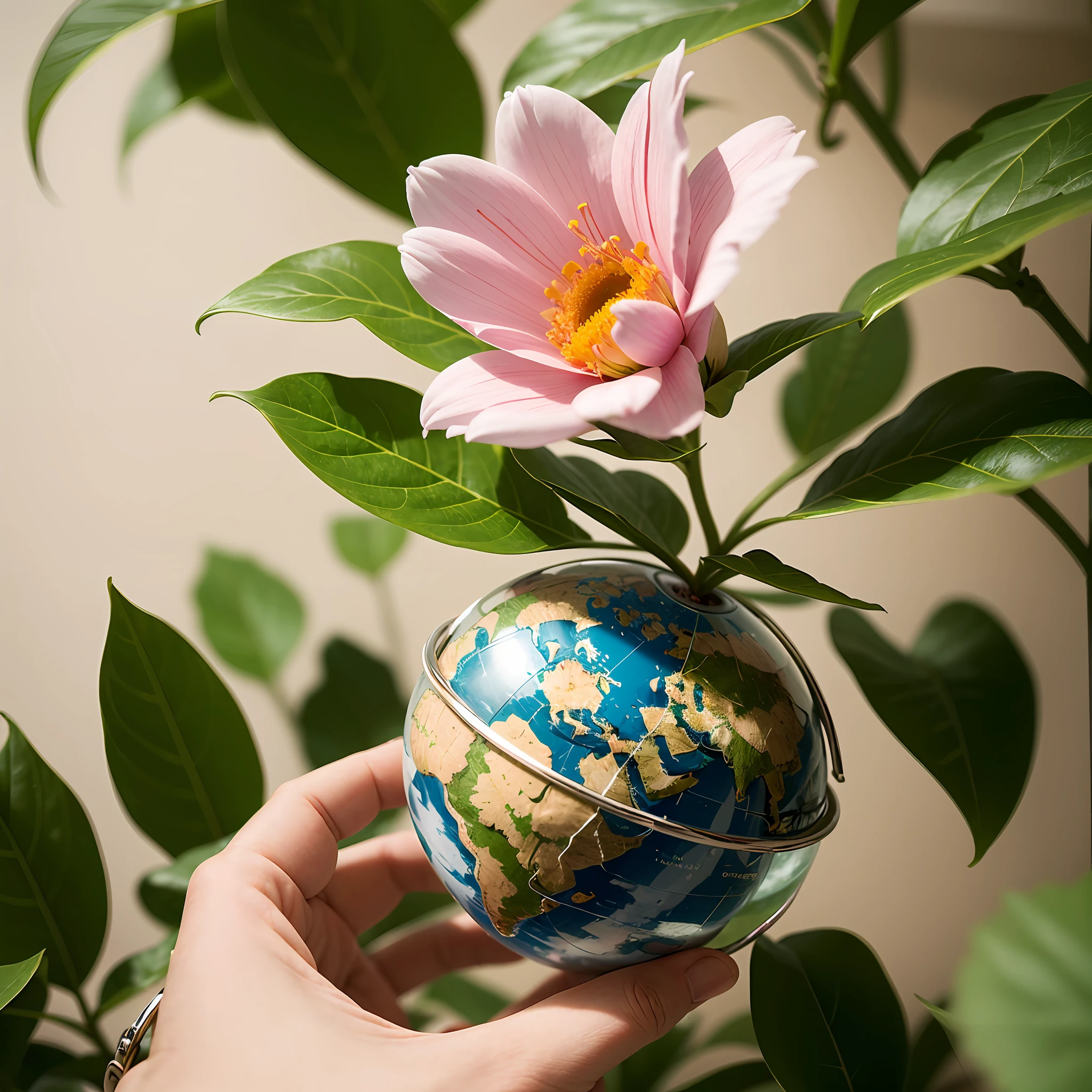 One flower, one world！There is a little world on every flower！People live in small worlds --auto