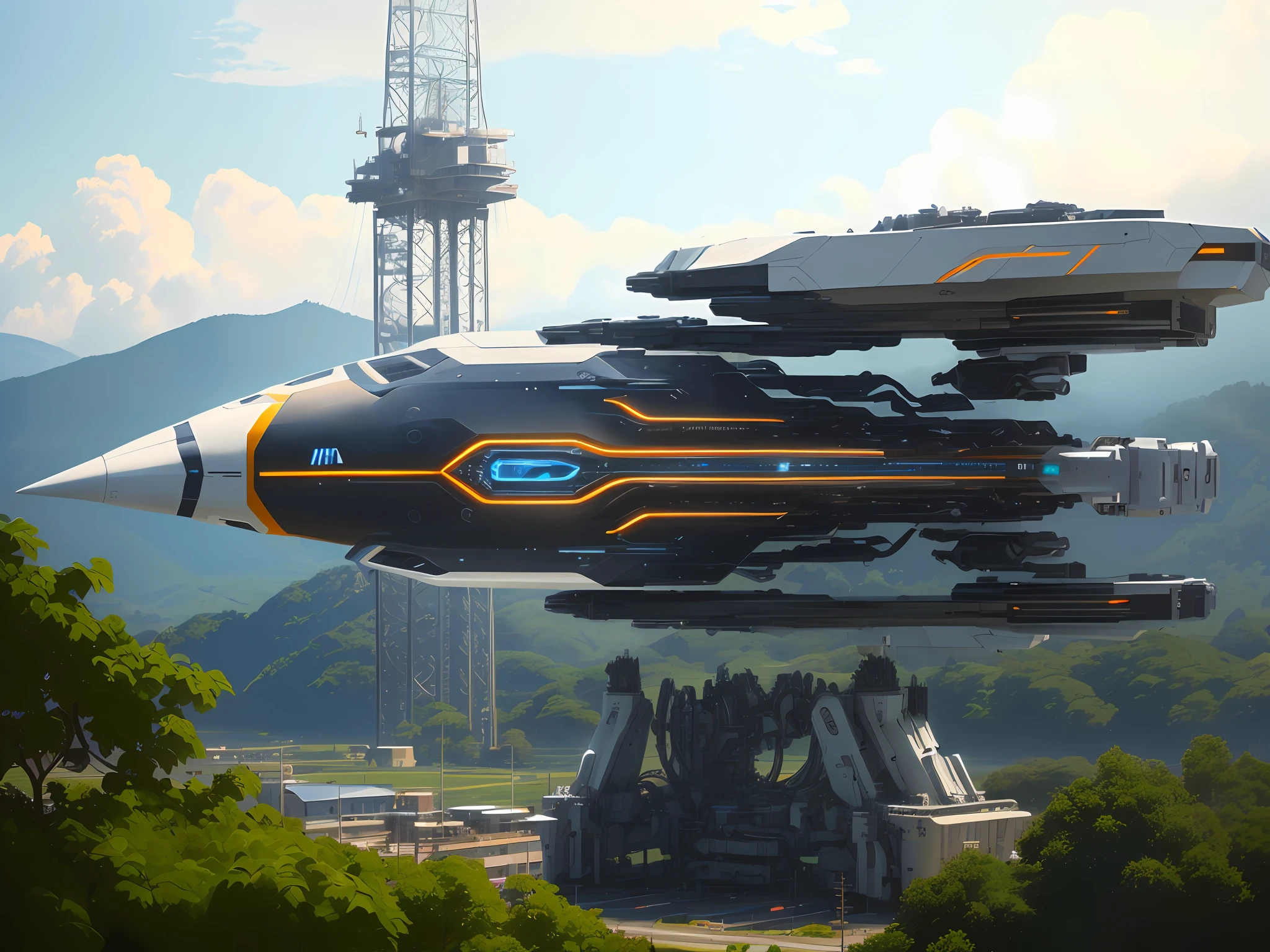 (Technologie),(mirai),(mechanicalparts,Starship