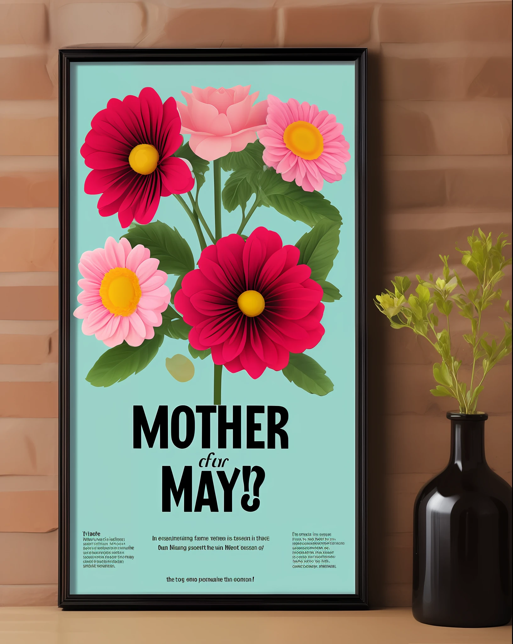 (Poster Design) A Mother&#39;s Day Poster