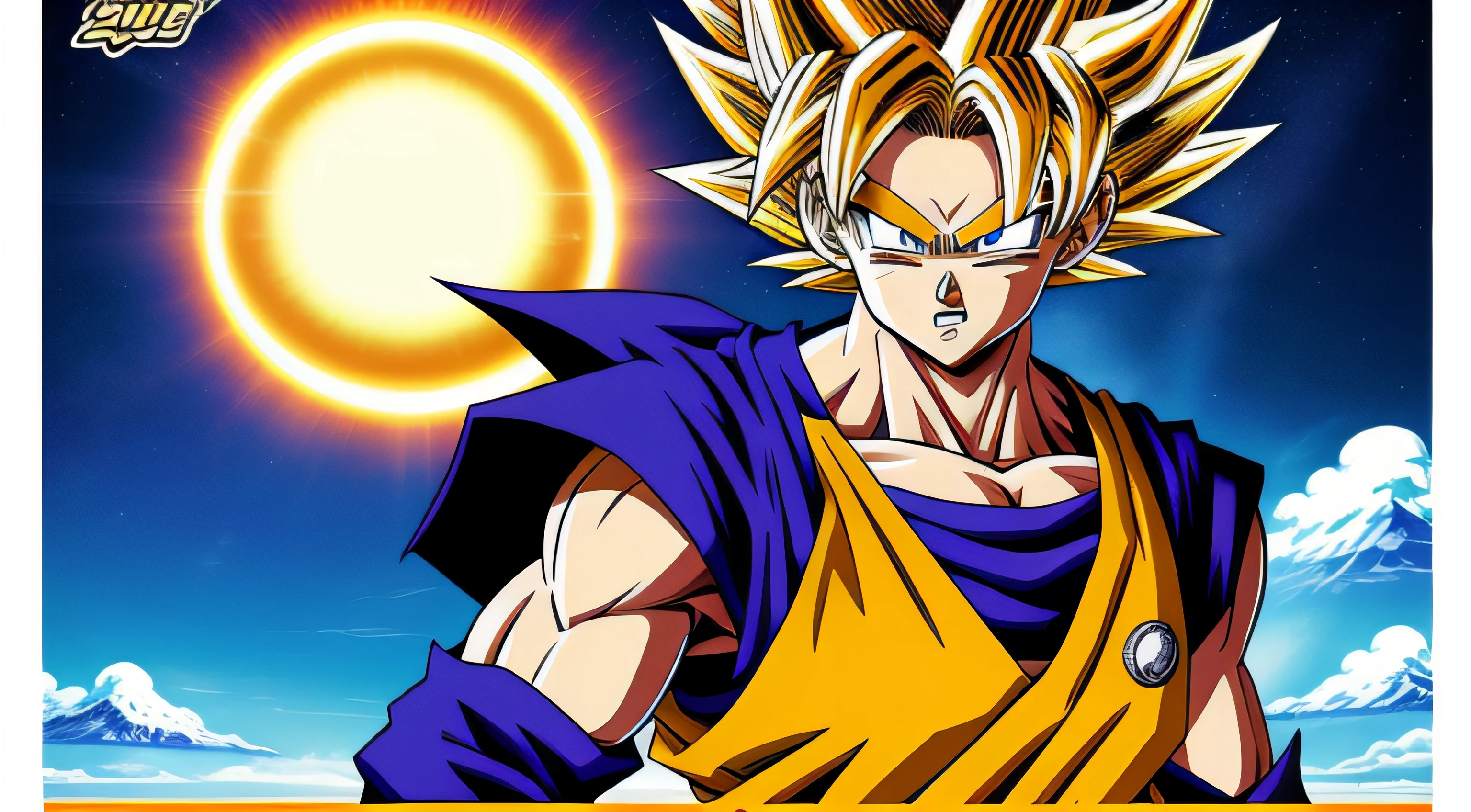 dragonball z、poster for、Theme Song Promotion、Sun Wukong、Dynamism