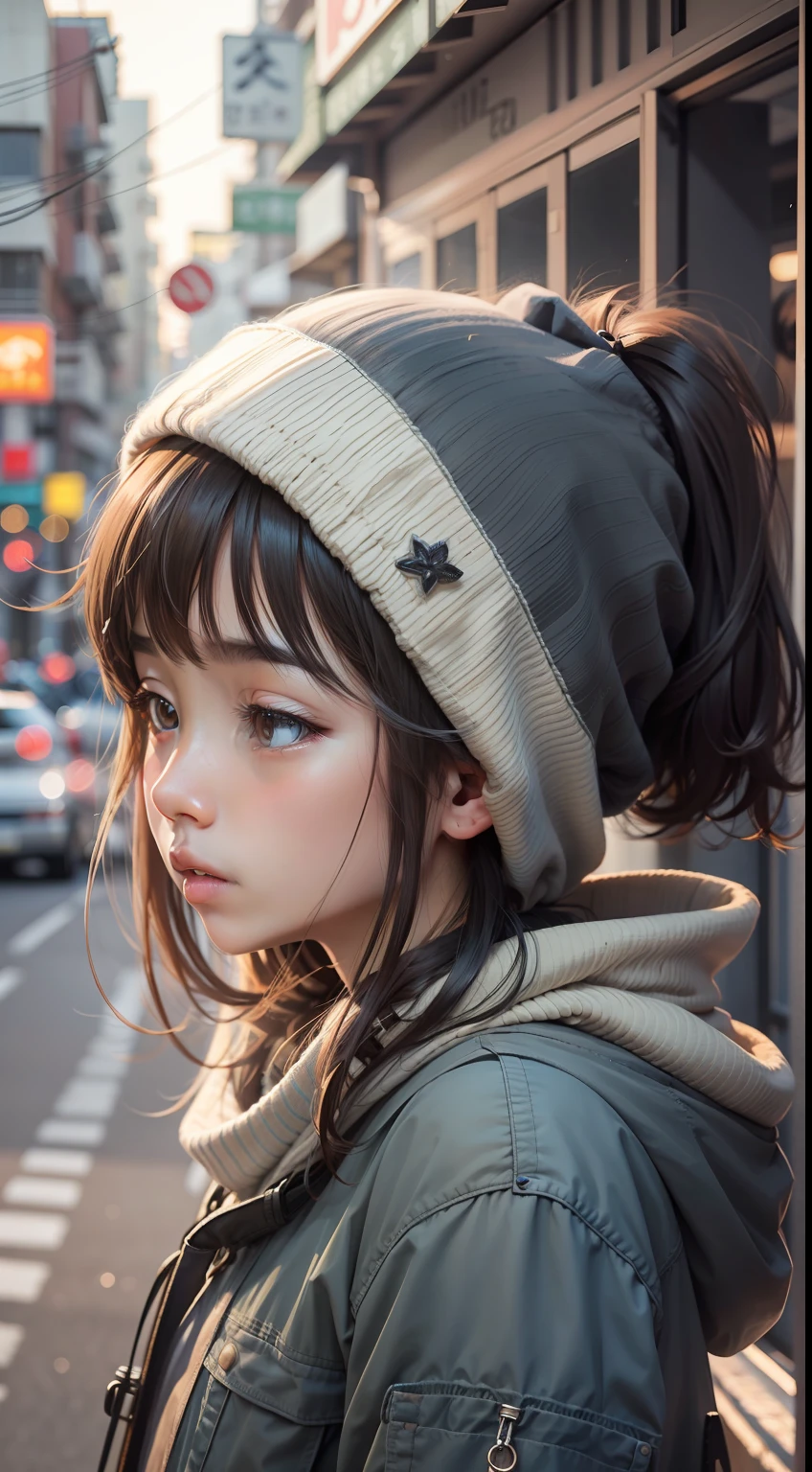 The girl's name is depicted、Her everyday life is depicted.。