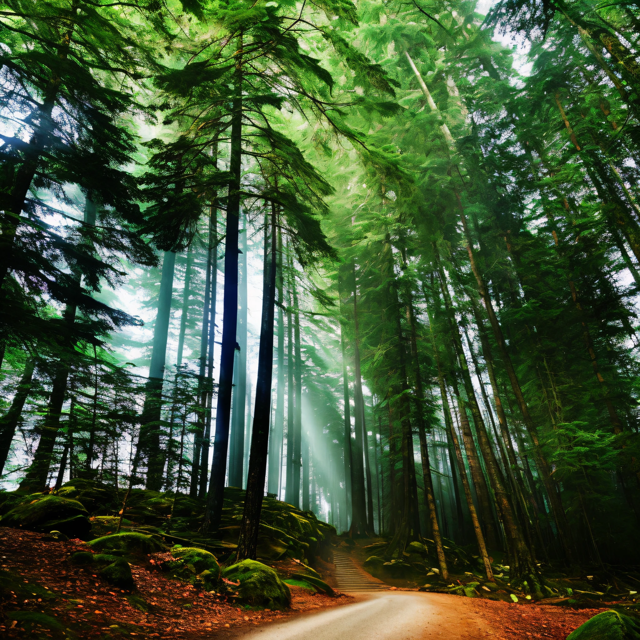 ln the forest,mont,夏天,Eau --auto
