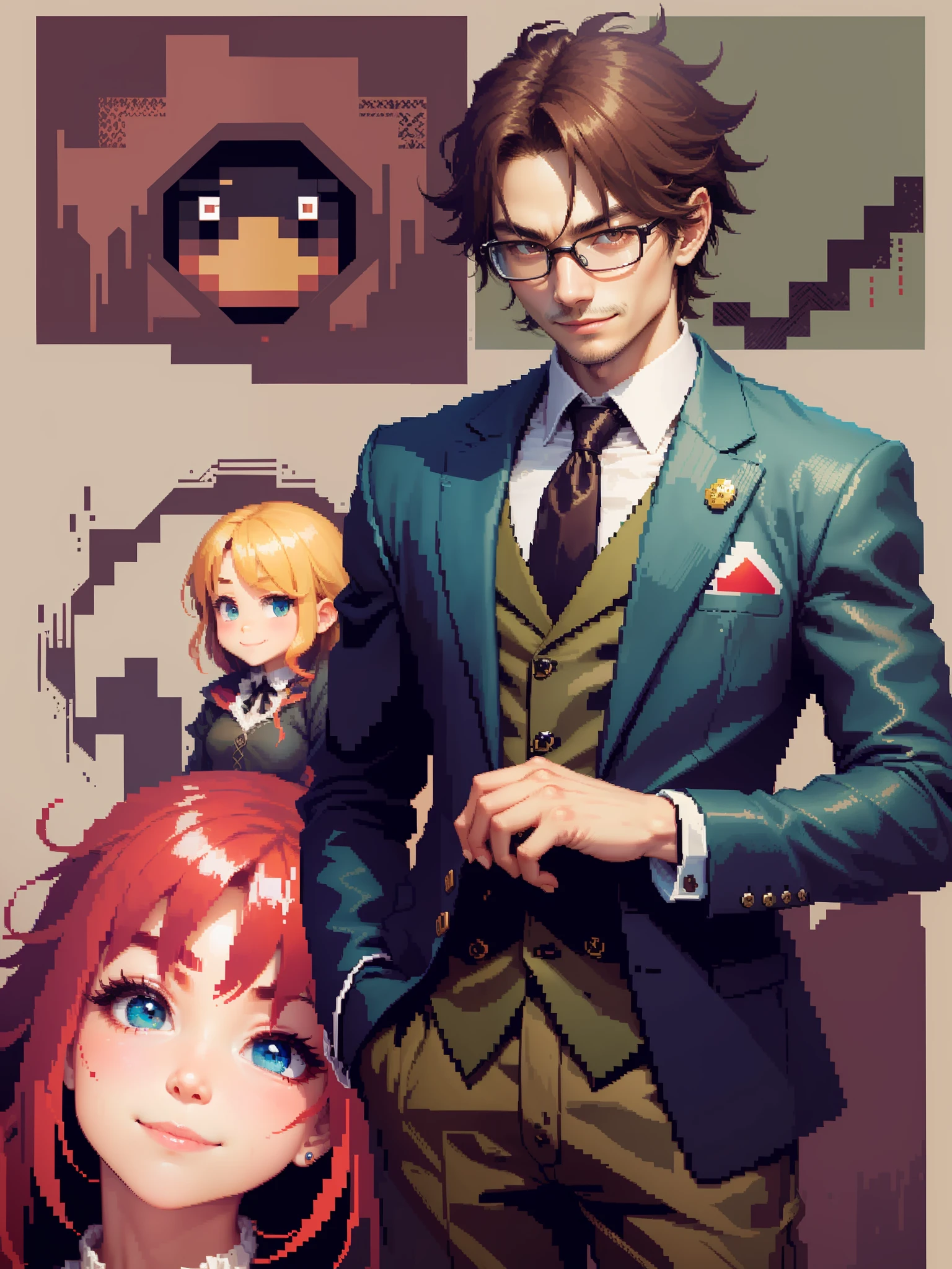 (pixel art 90)、Nihilistic smile、