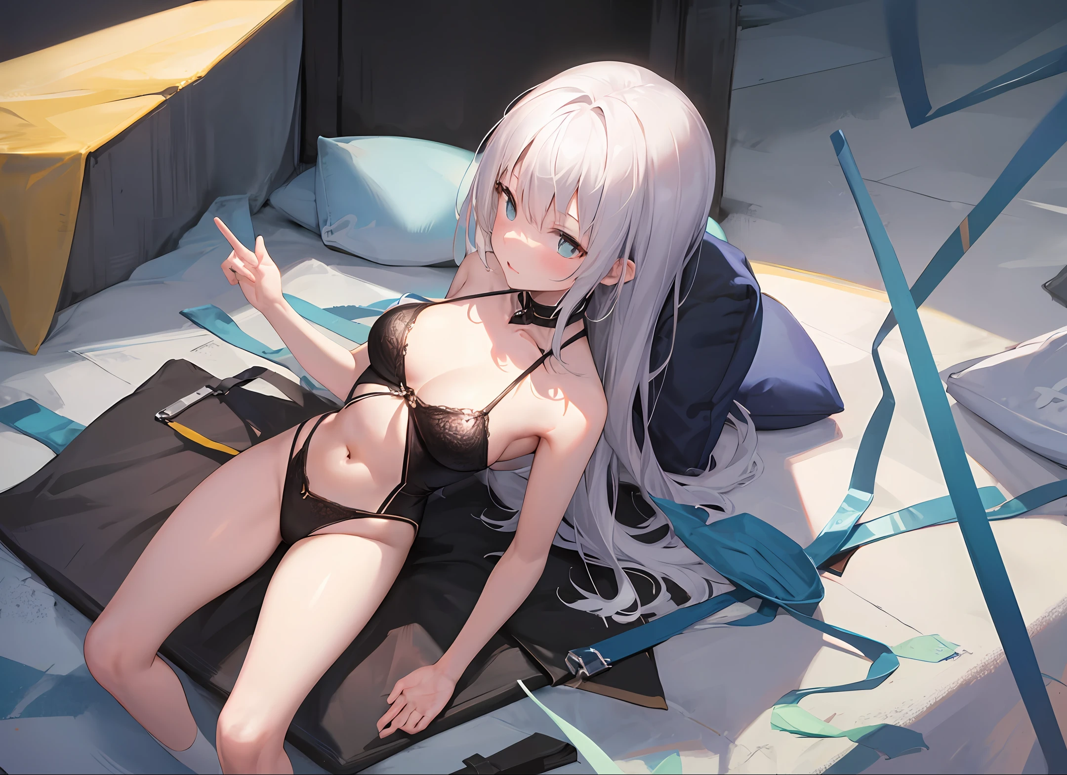 girl,blacksilk,spread their legs,realisticlying,modern day,真实感,1:1,lots of resolution,barechested