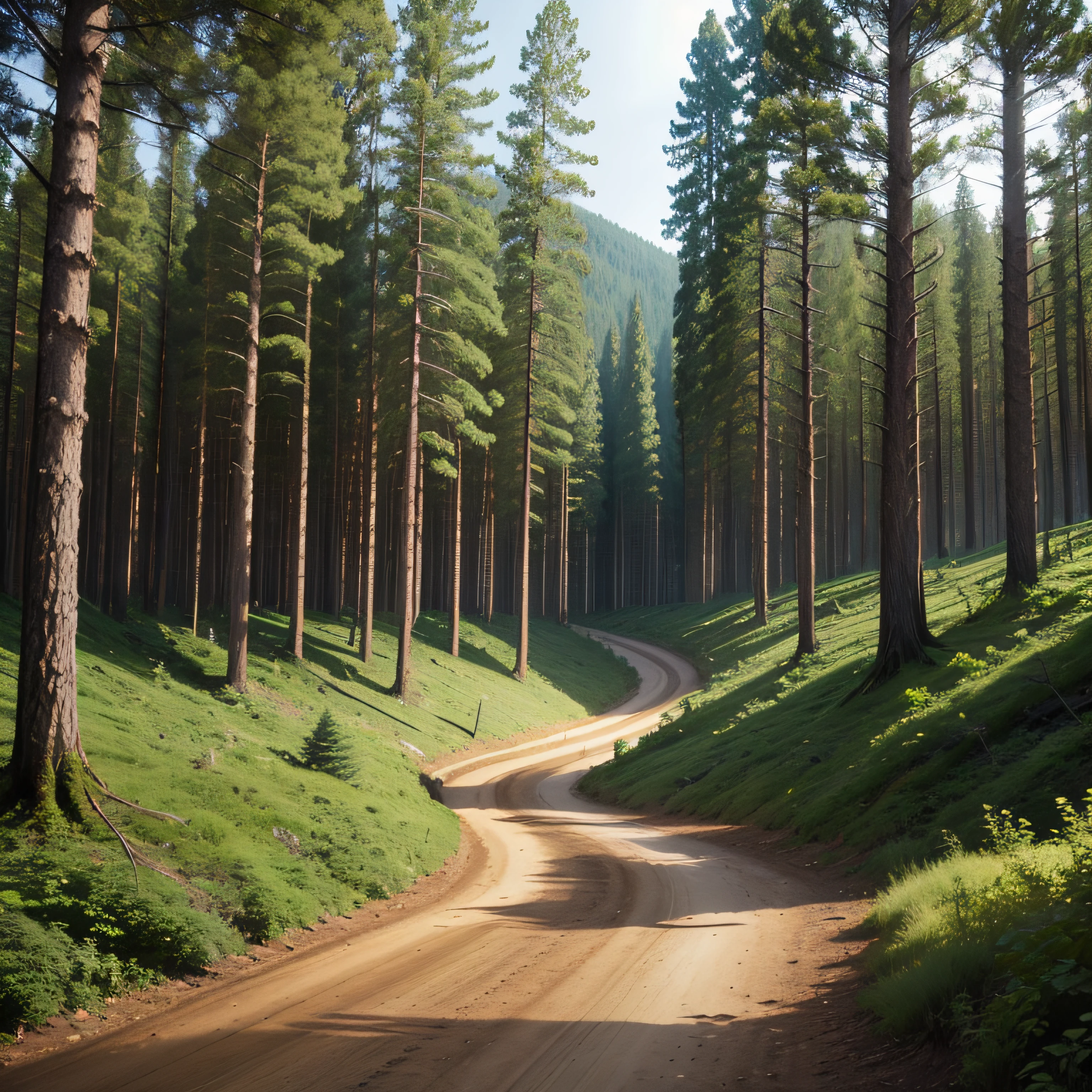 Forests with global warming　Rough land --auto