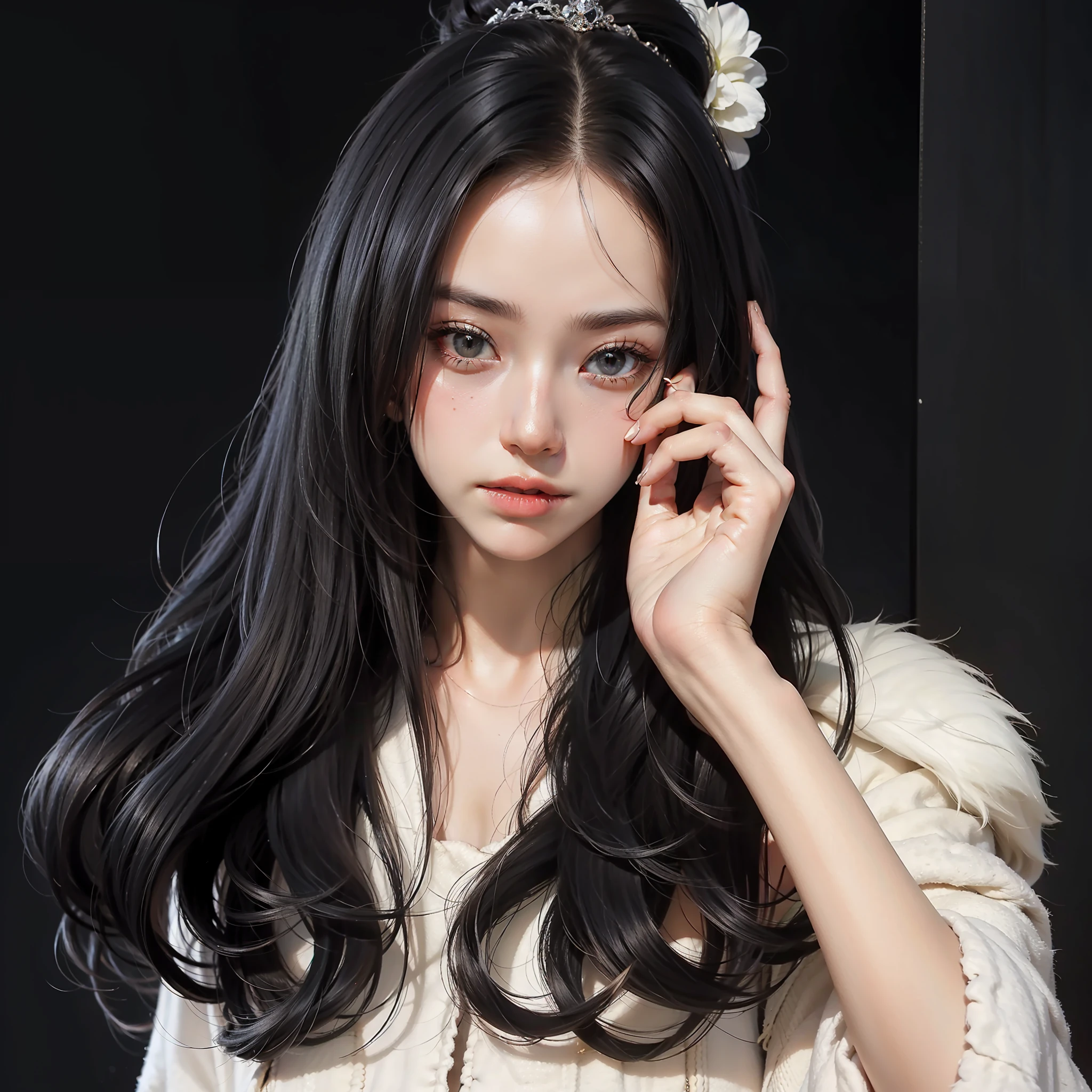 Fine strands of hair，Thick coating