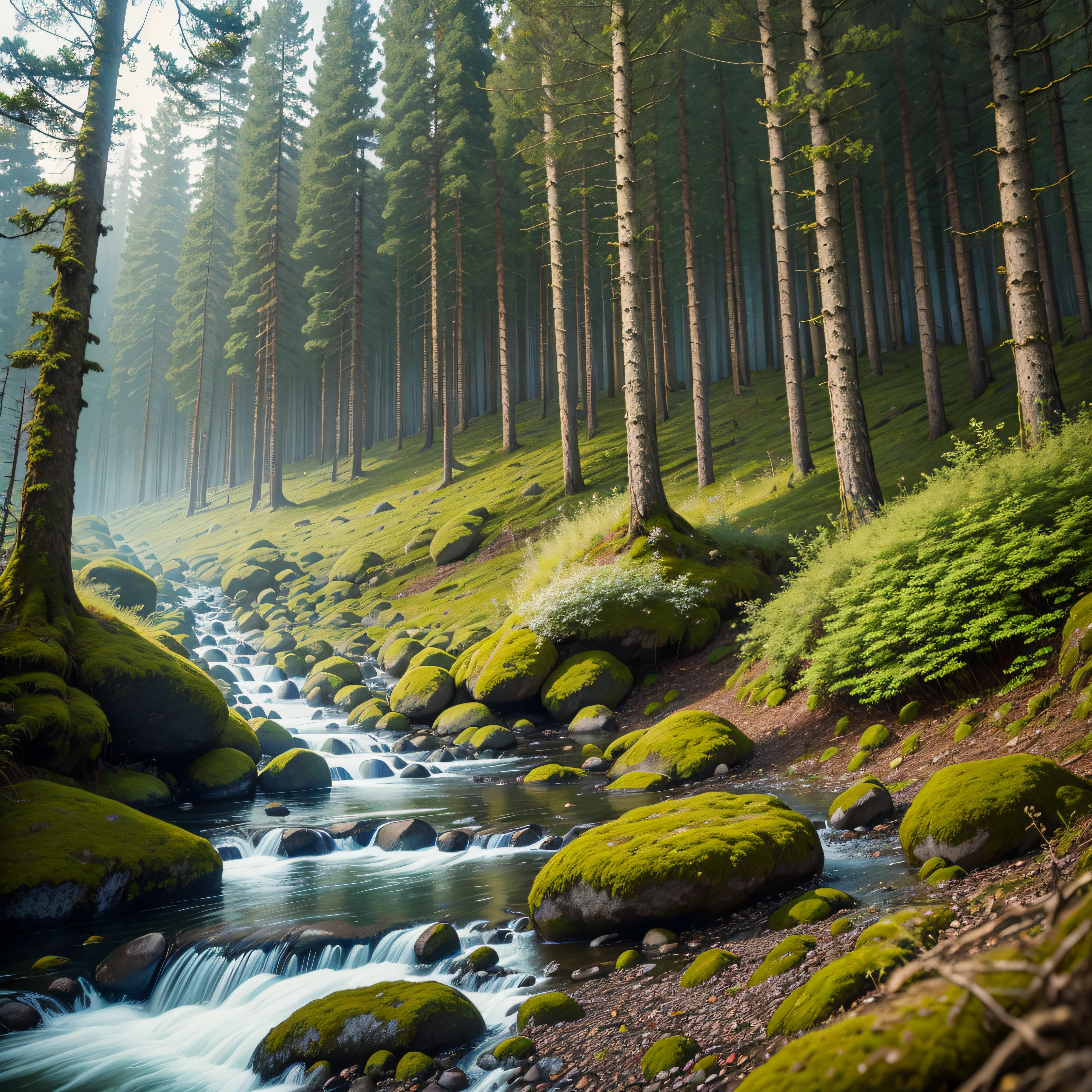 scenecy，Norwegian forests --auto