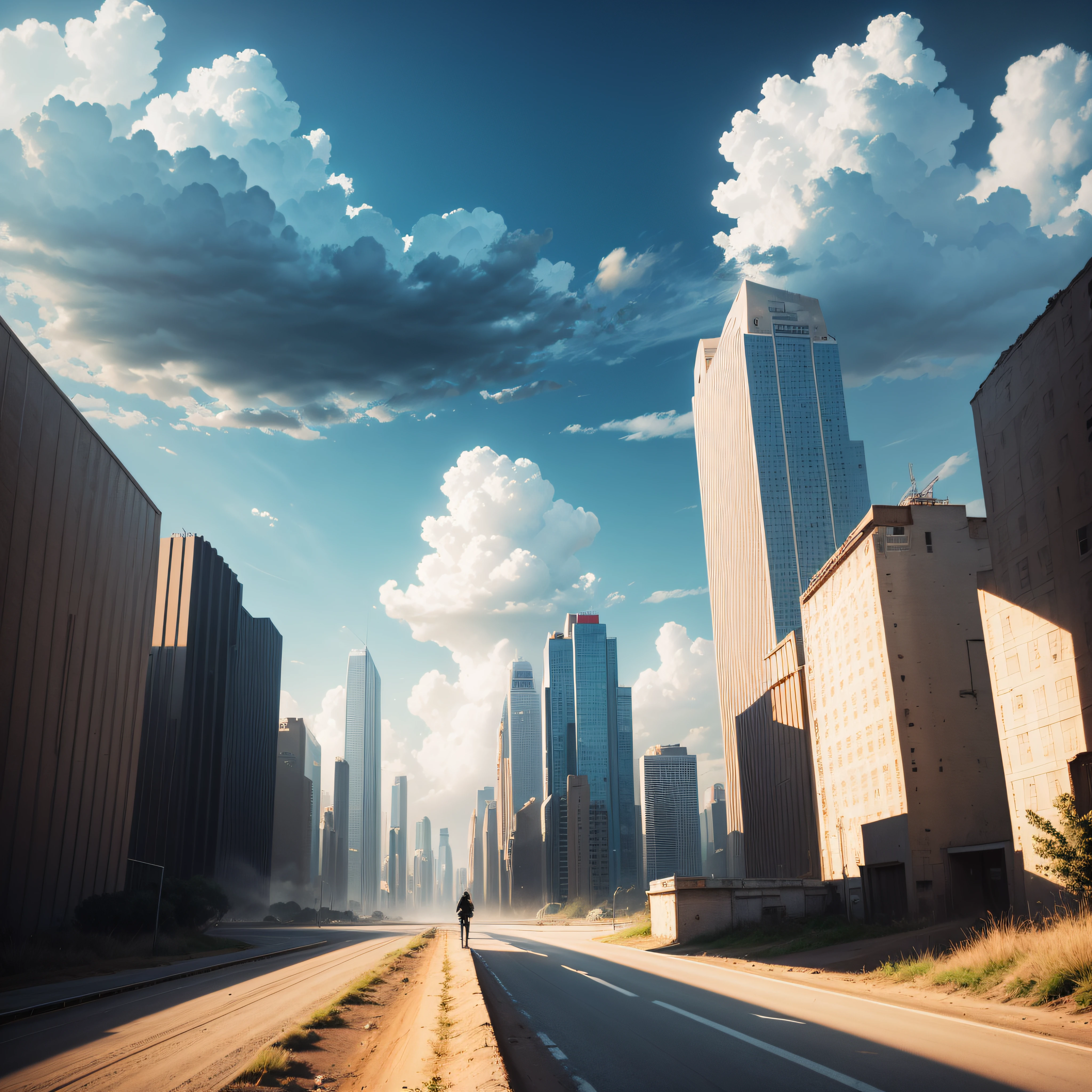 Break through the sky,Background with --auto
