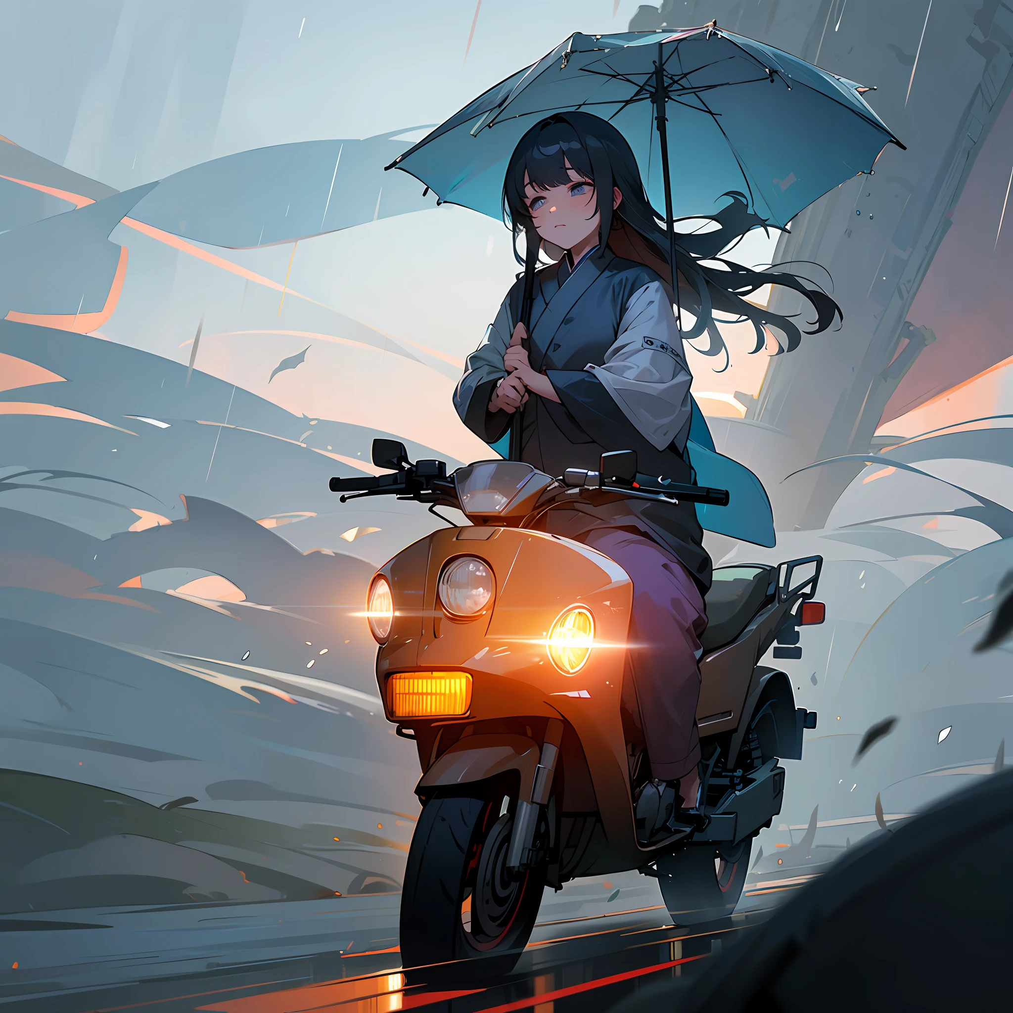 Heavy traffic,Guotai Minan,The wind is smooth and the rain is good,Background with,城市 --auto
