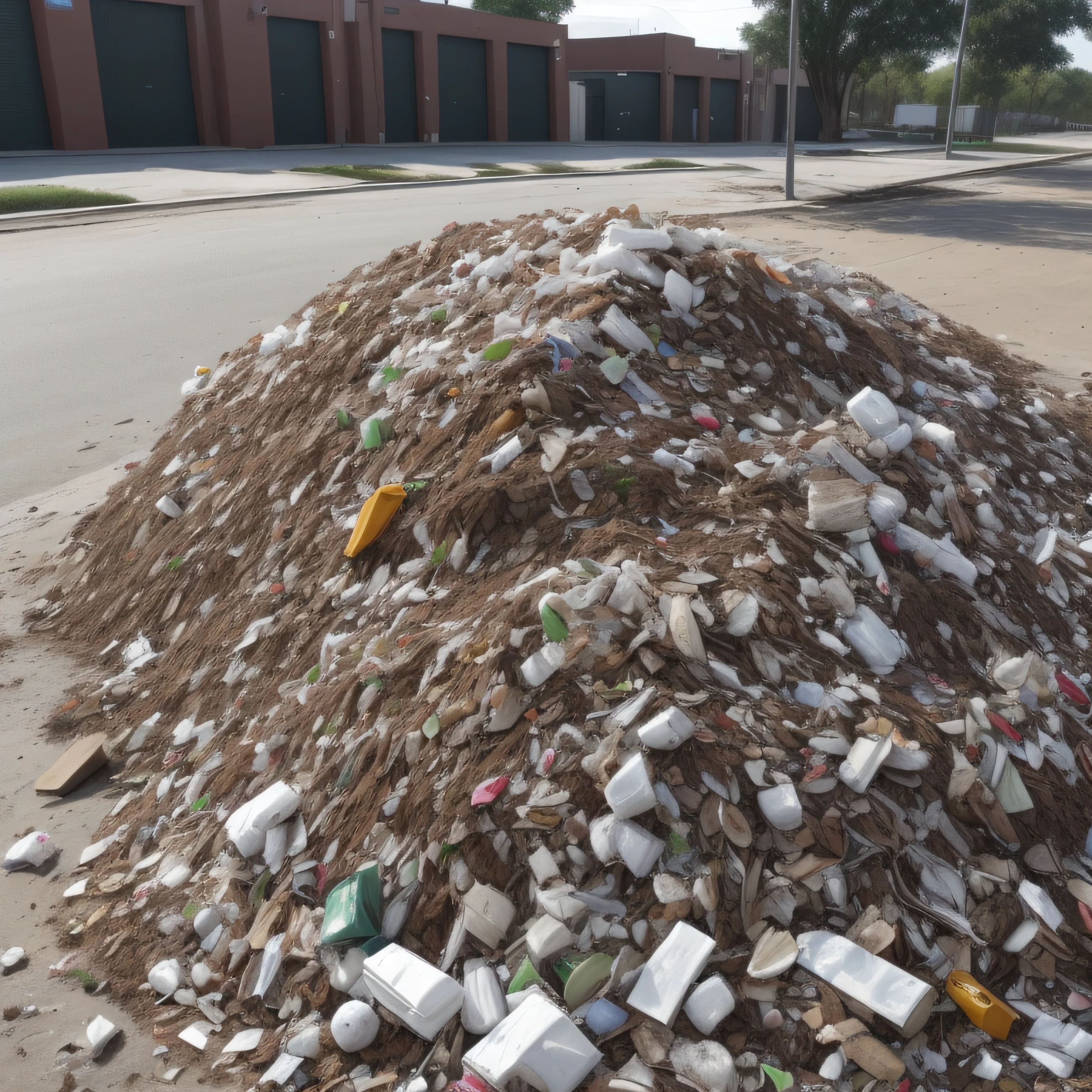 pile of trash dioxin --auto