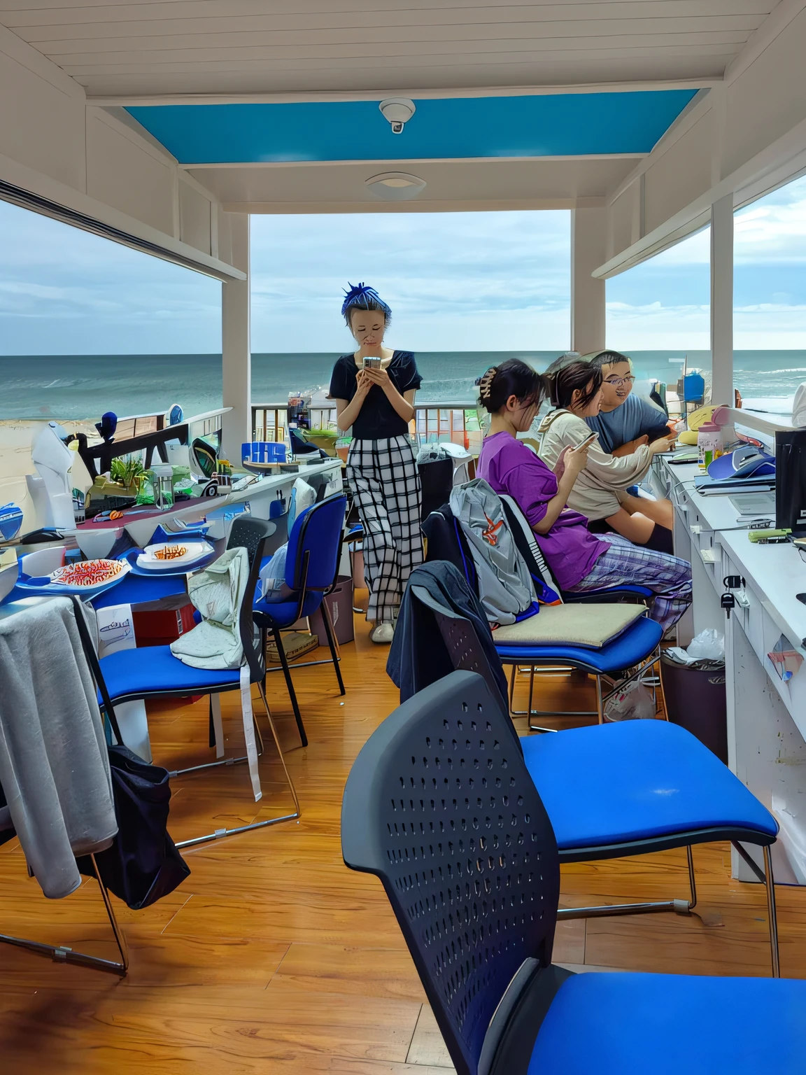 Transform into a seaside
