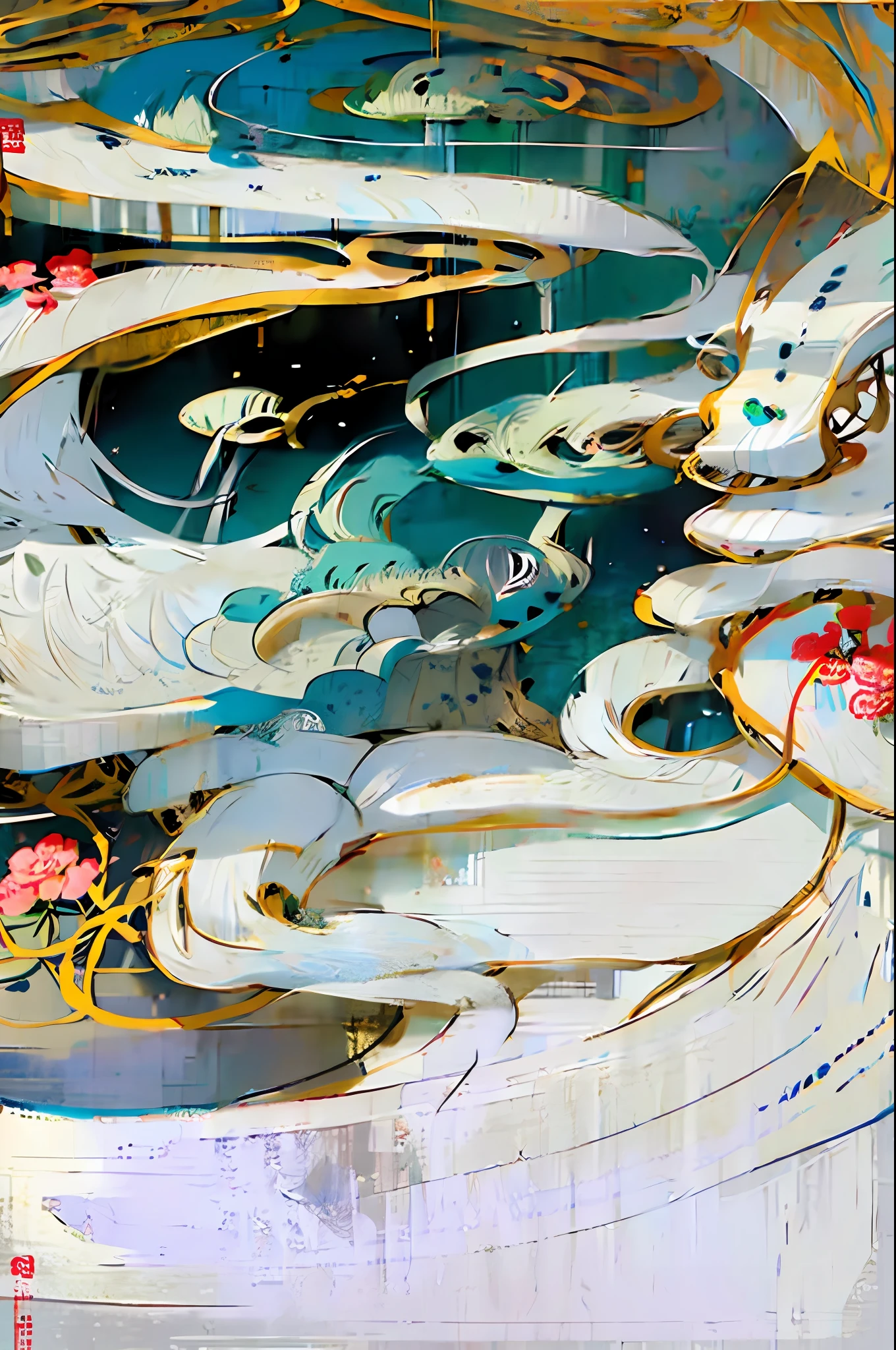 Special characteristics,China-style,White and red palaces