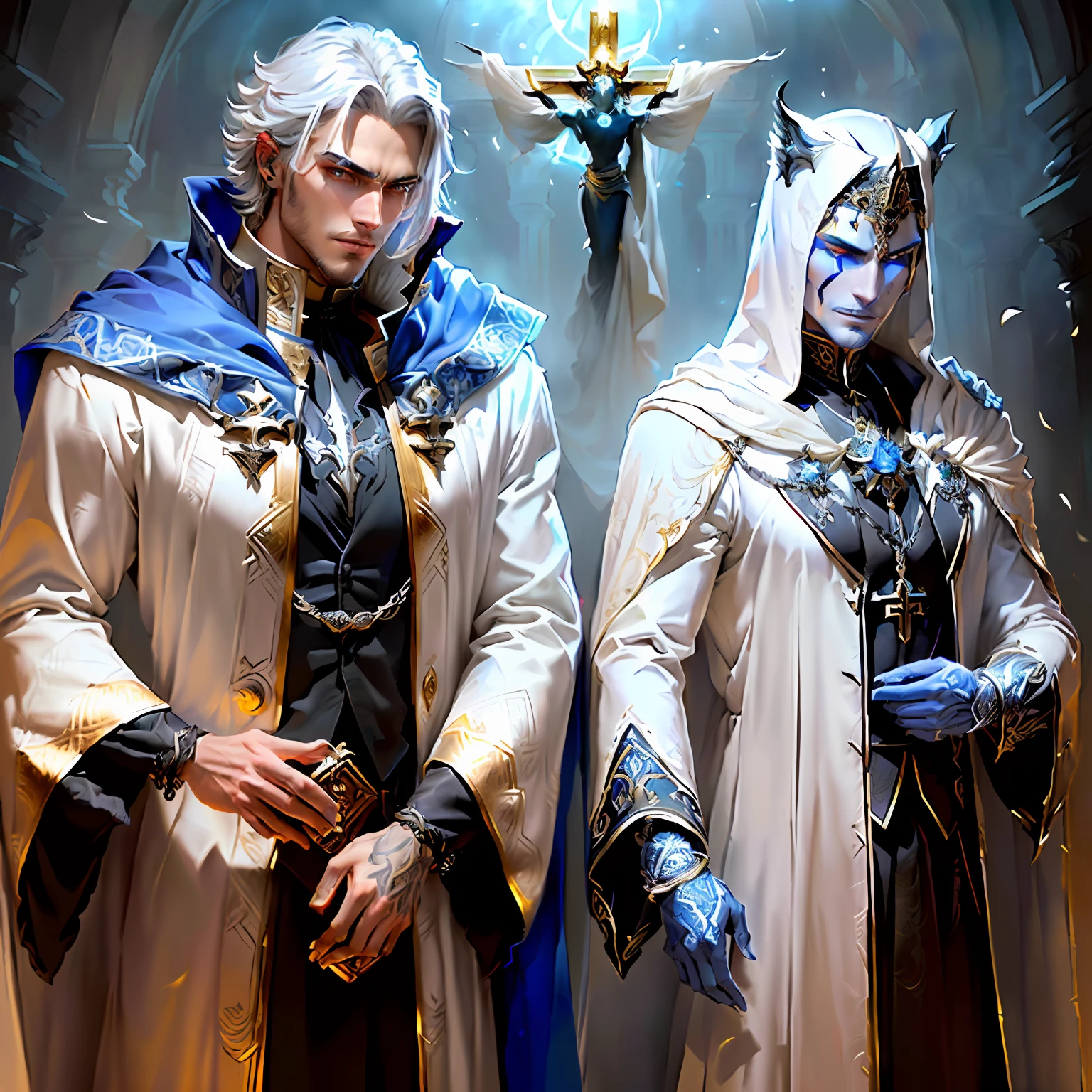 Deities,Sense of oppression,Slightly evil,Handsome