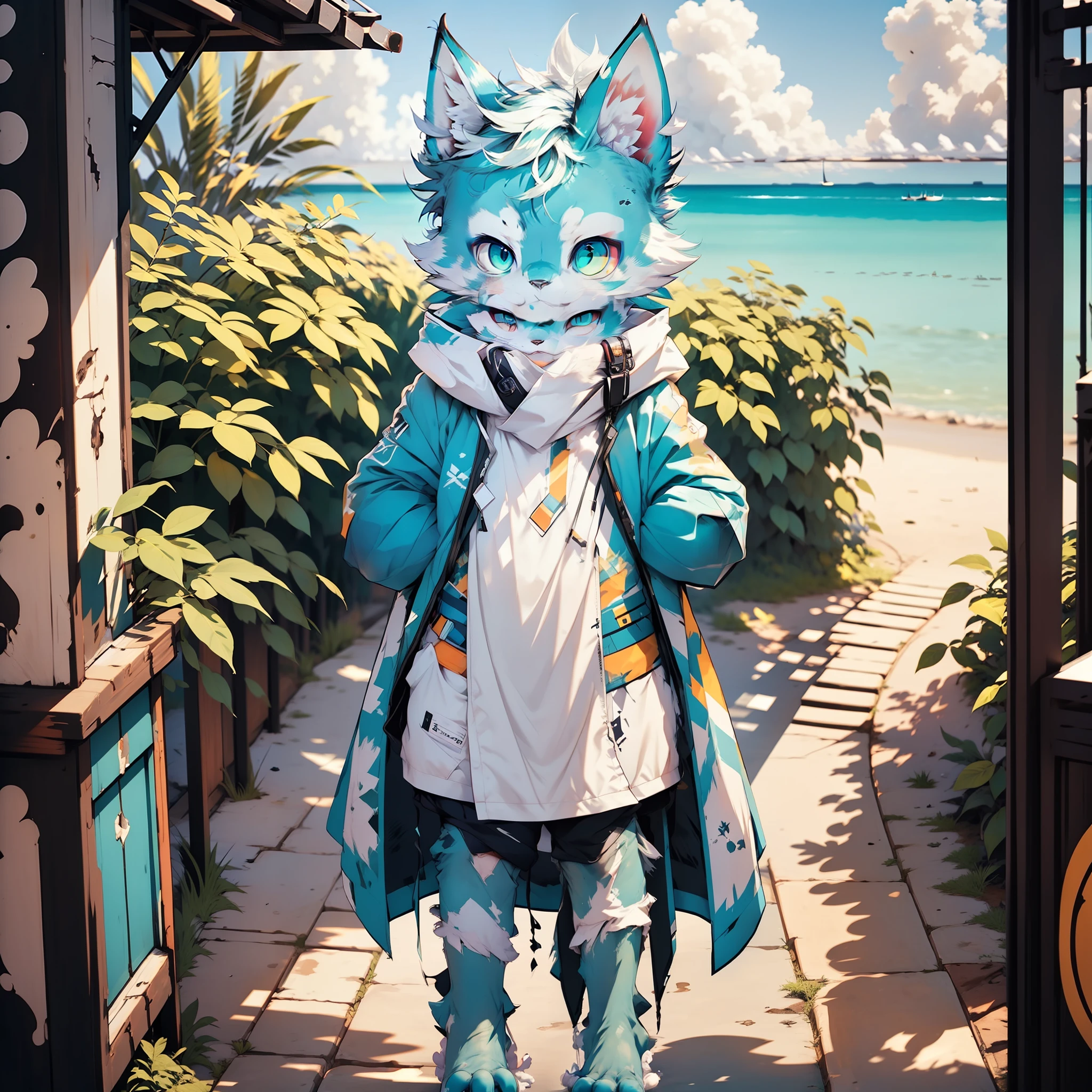 Cyan eyes
