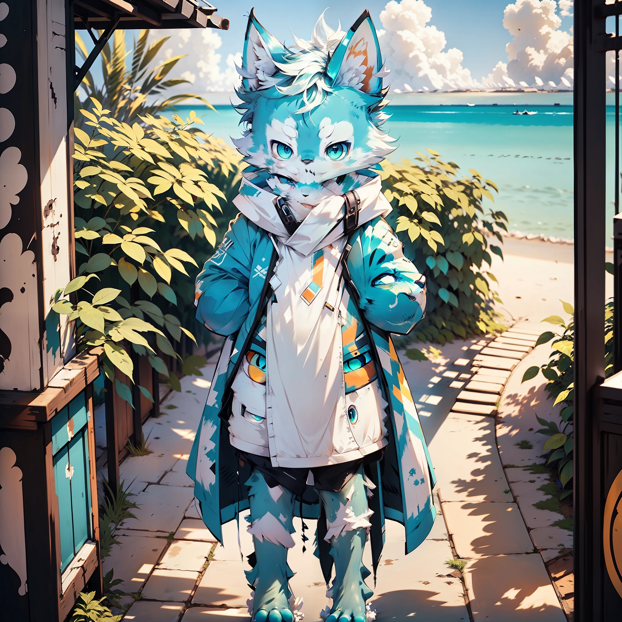 Cyan eyes