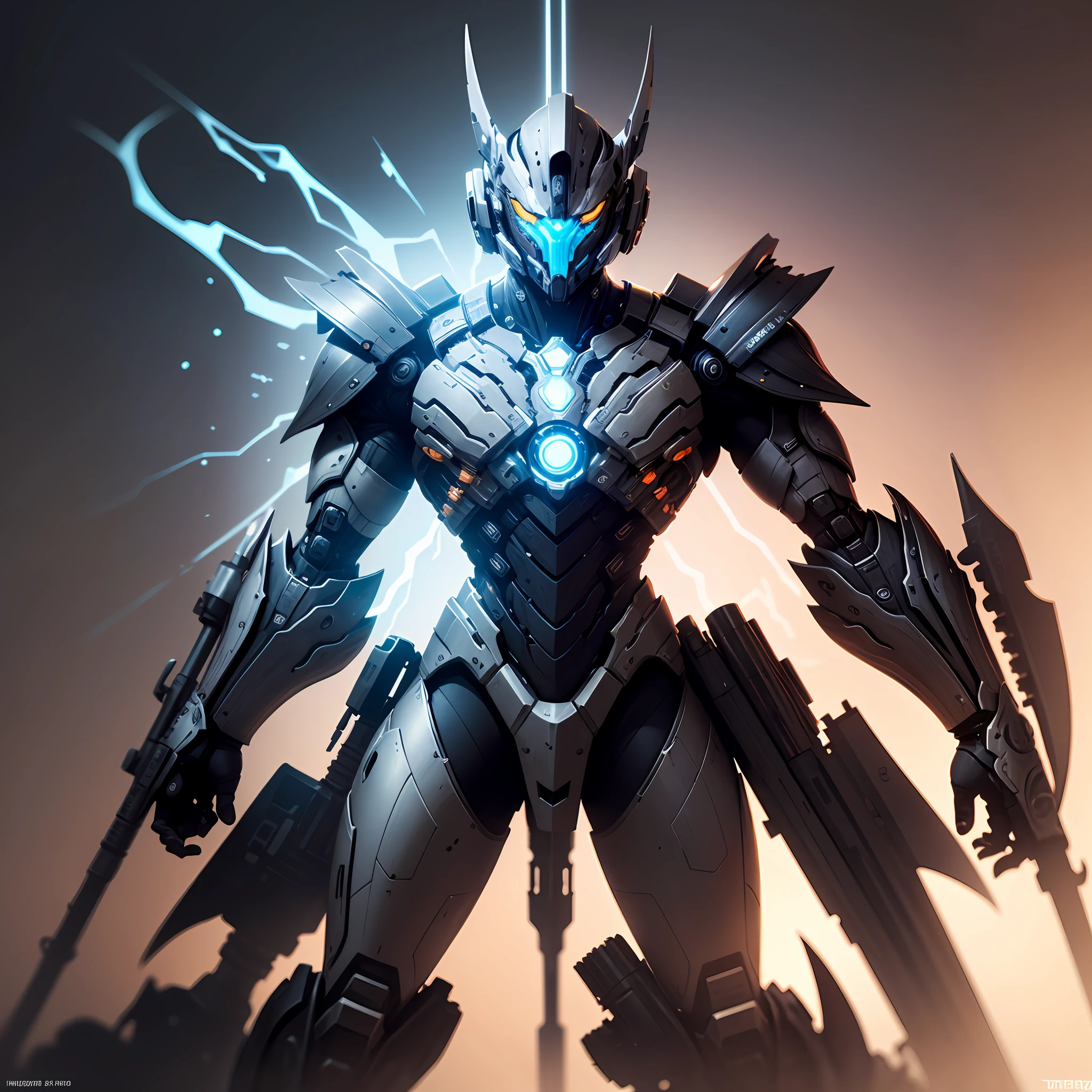a heavy duty vine shogun mecha booster transparent form of inaros excalibur character in warframe , inspire by tennogen, intricate structure, holding bazooka and warp chronosphere , stylish, black rookie background, Strobe lighthing, sharp focus, high key, Sony ZR film and lens, ISO2000, Octane ray, 8k --ar 9:16 --s 1000 --niji 5 --style expressive --auto