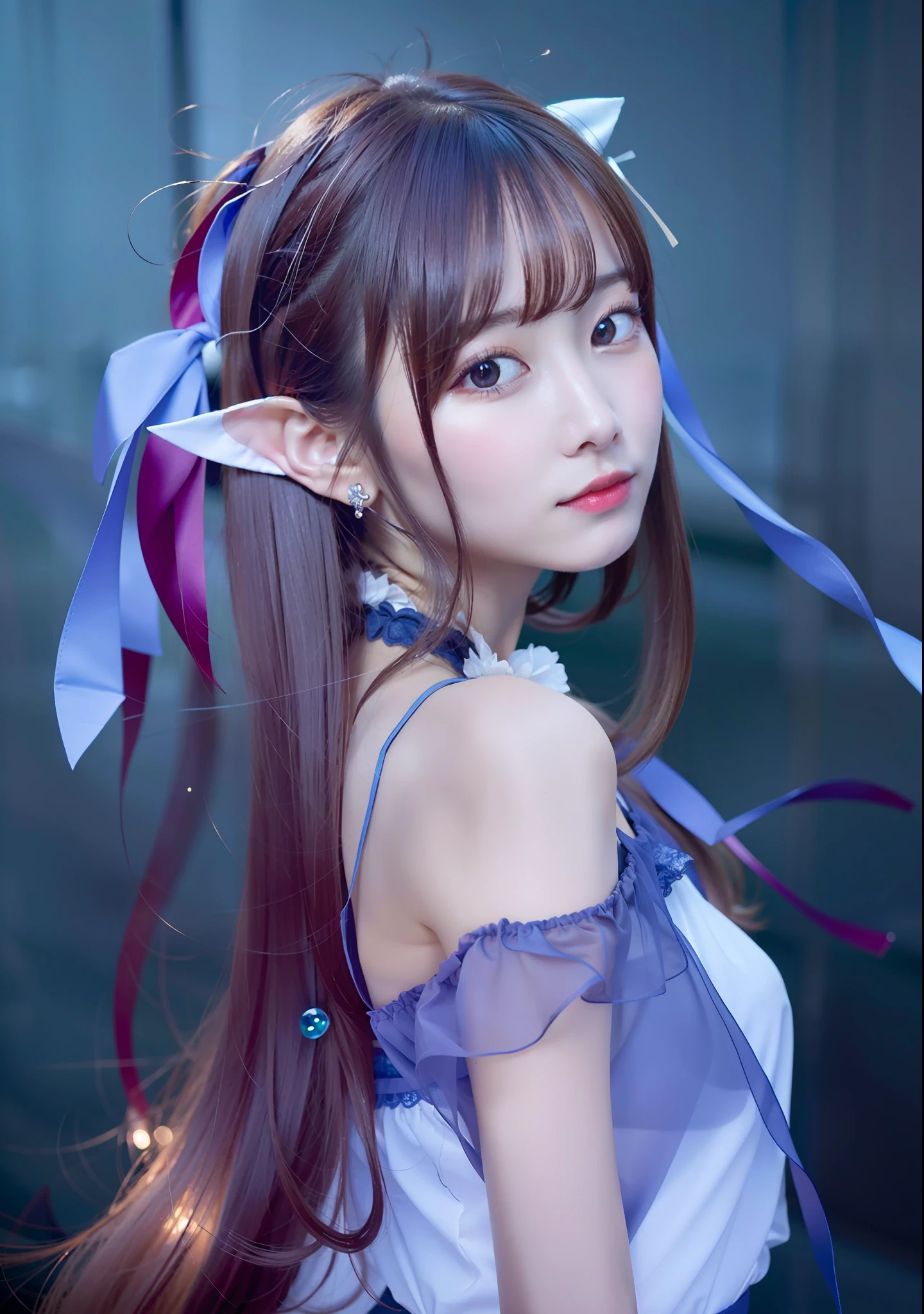 1girl, elf Ears, realistic, ultra detail, photography,