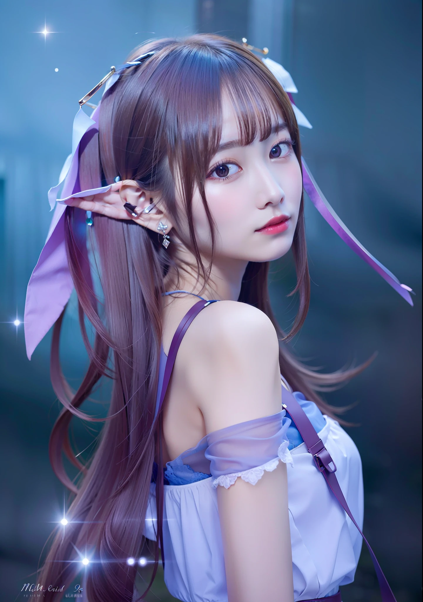 1girl, elf Ears, realistic, ultra detail, photography,