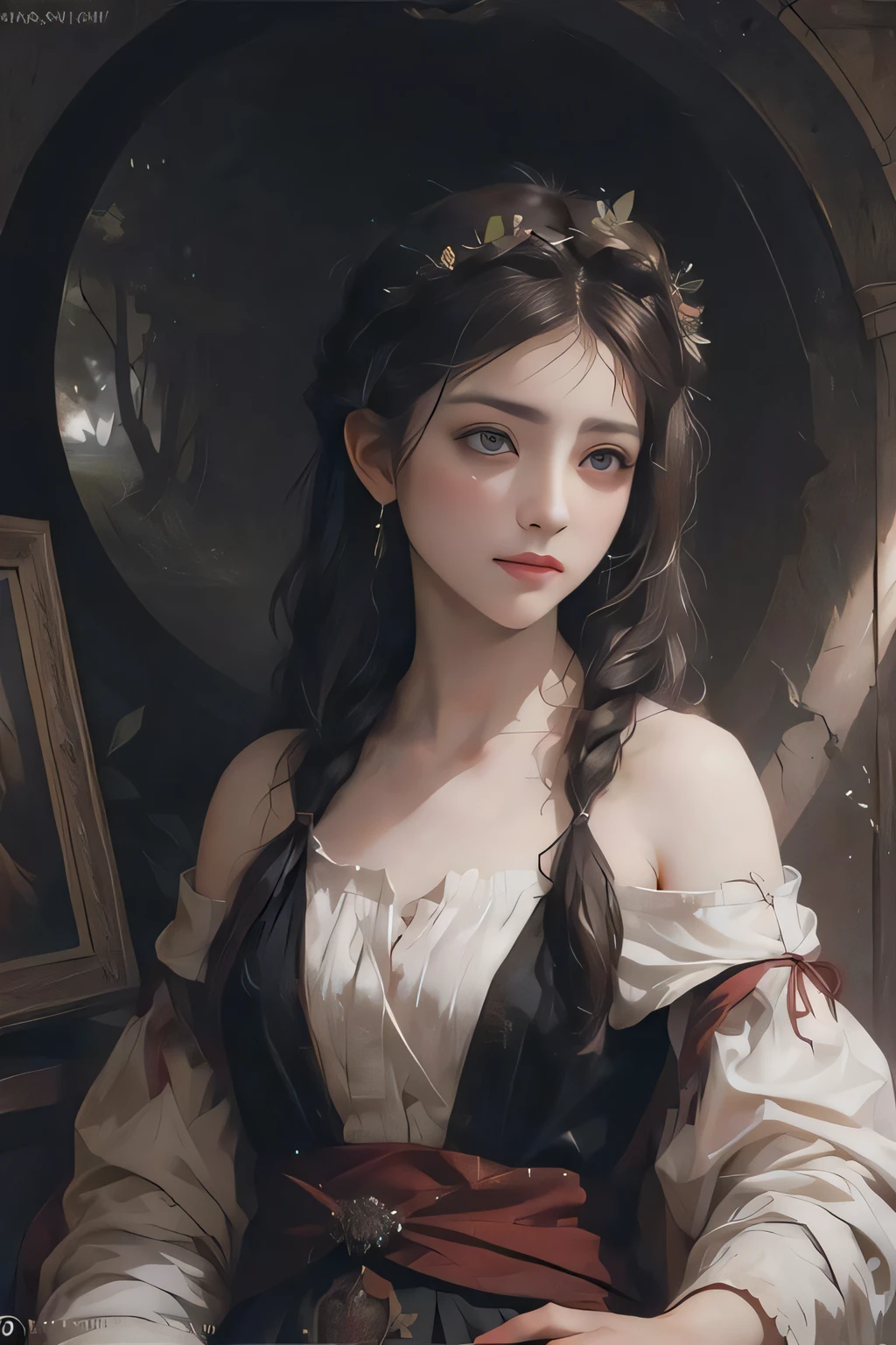 (masterpiece, official art, beautiful and aesthetic), extreme detailed, (best quality:1.2), (beautiful detailed eyes :1.2), light on face,cinematic lighting, 1girl,Depth of field