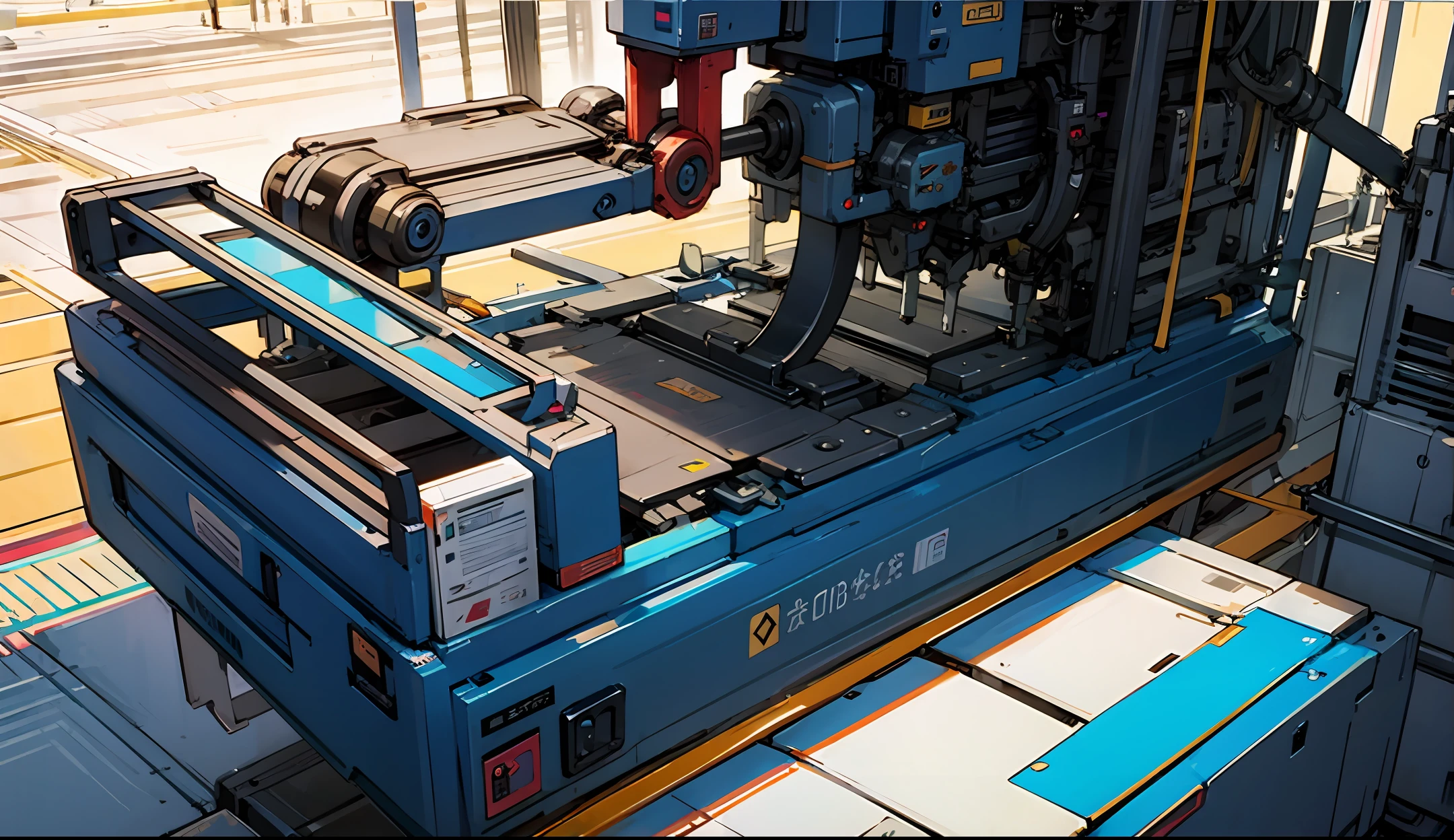 Mechanical cutting rocker