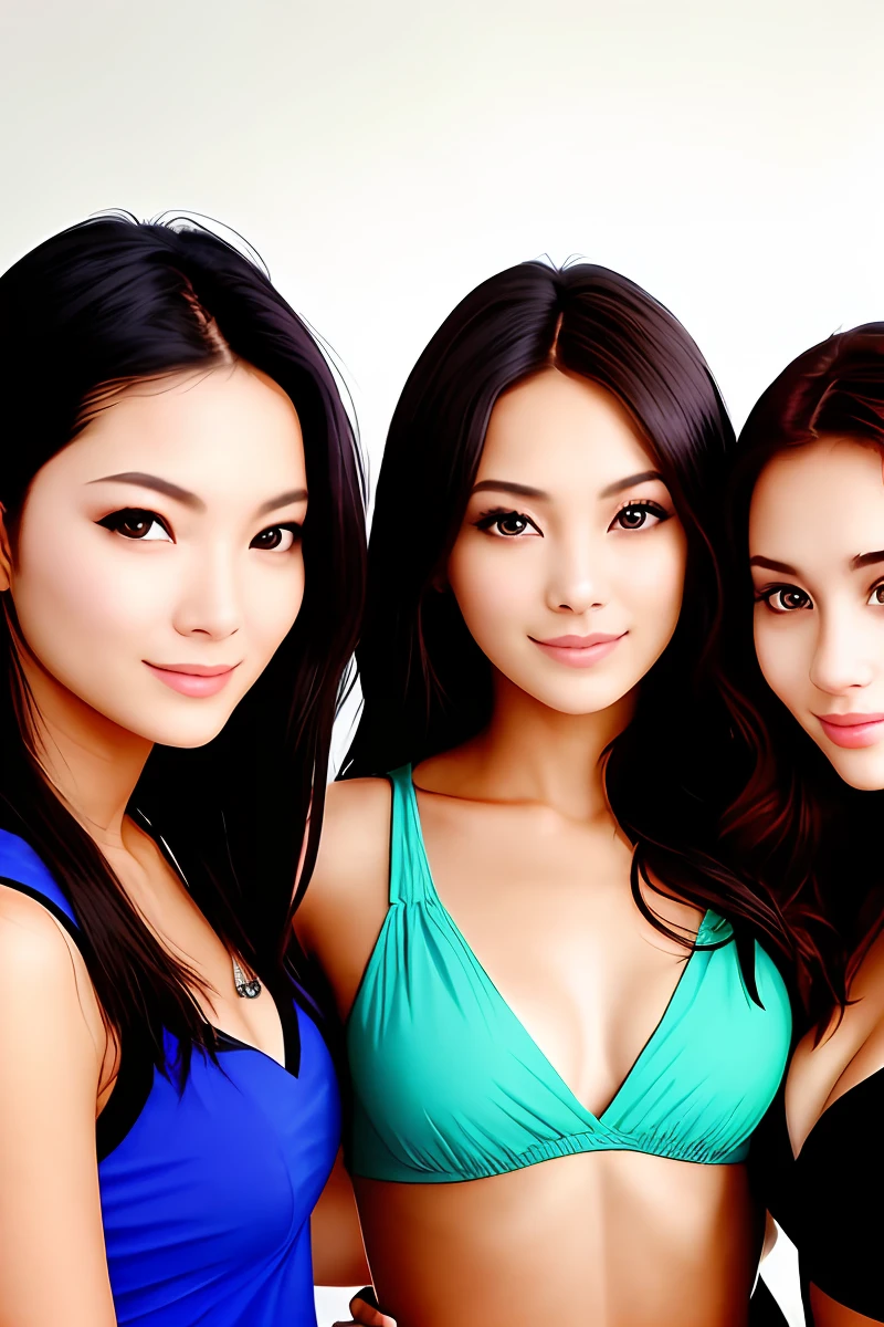 Beautiful women having