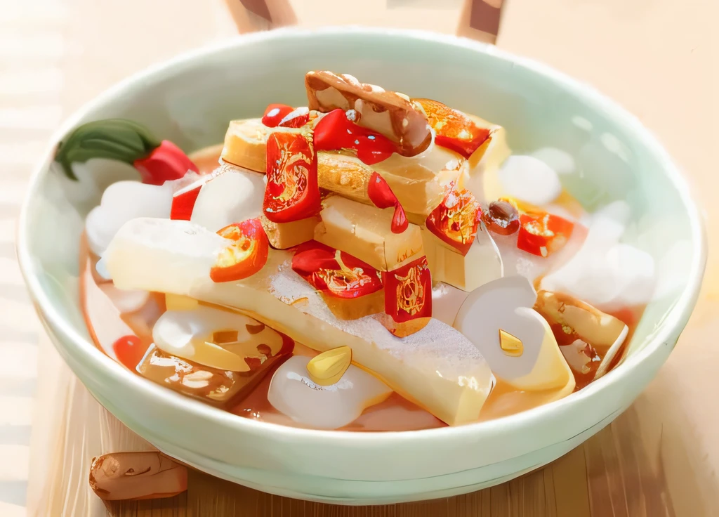 Chongqing cool powder,Specialty snacks,Red oil,chili pepper