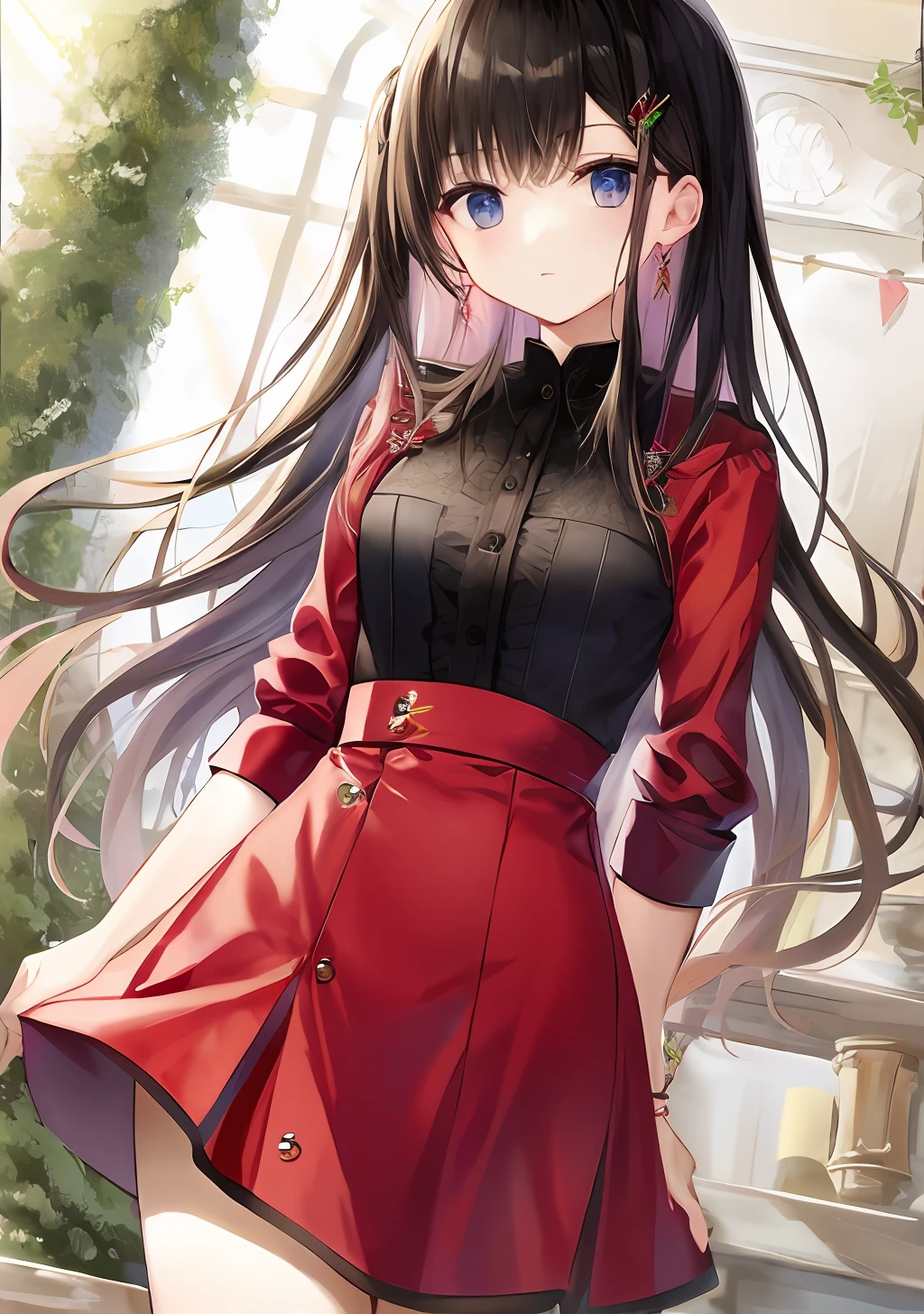 Red clothes