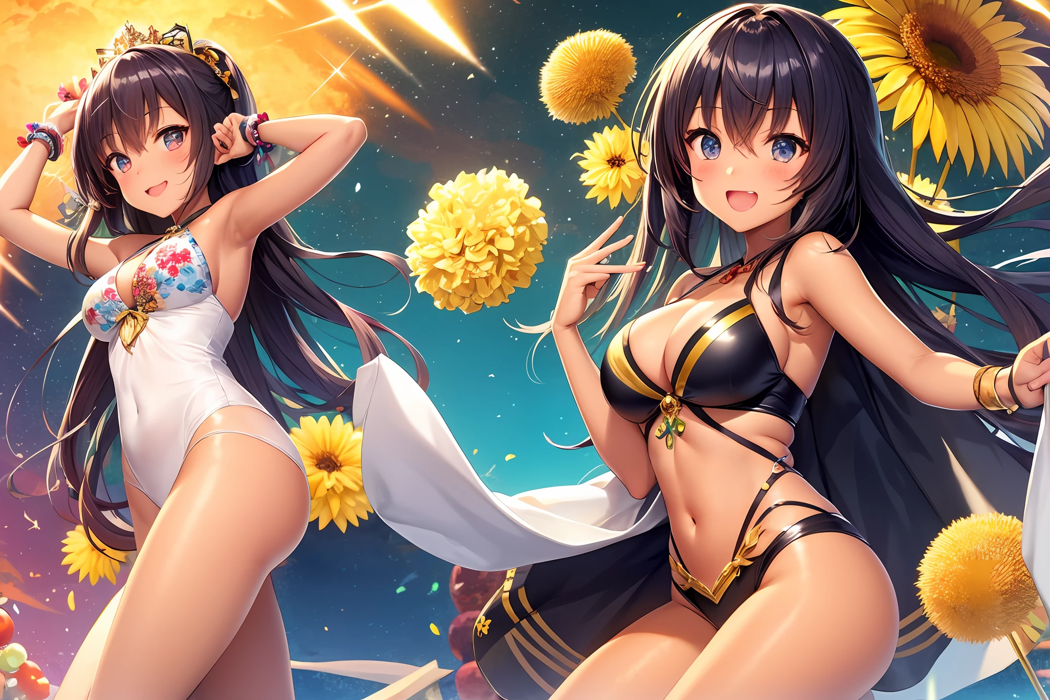 Samba Carnival Tanned Girl Japan Anime Characters