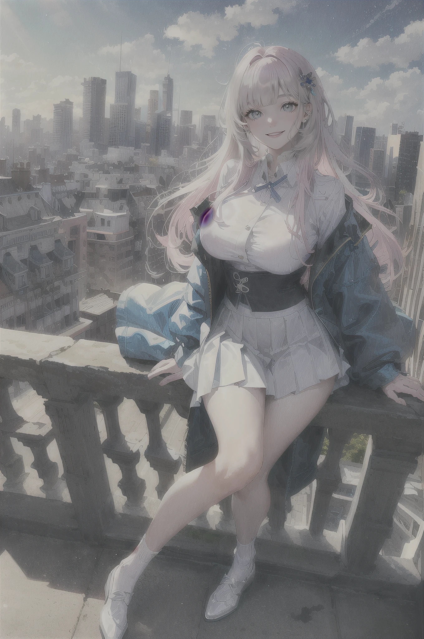 Looking at me with a smile
