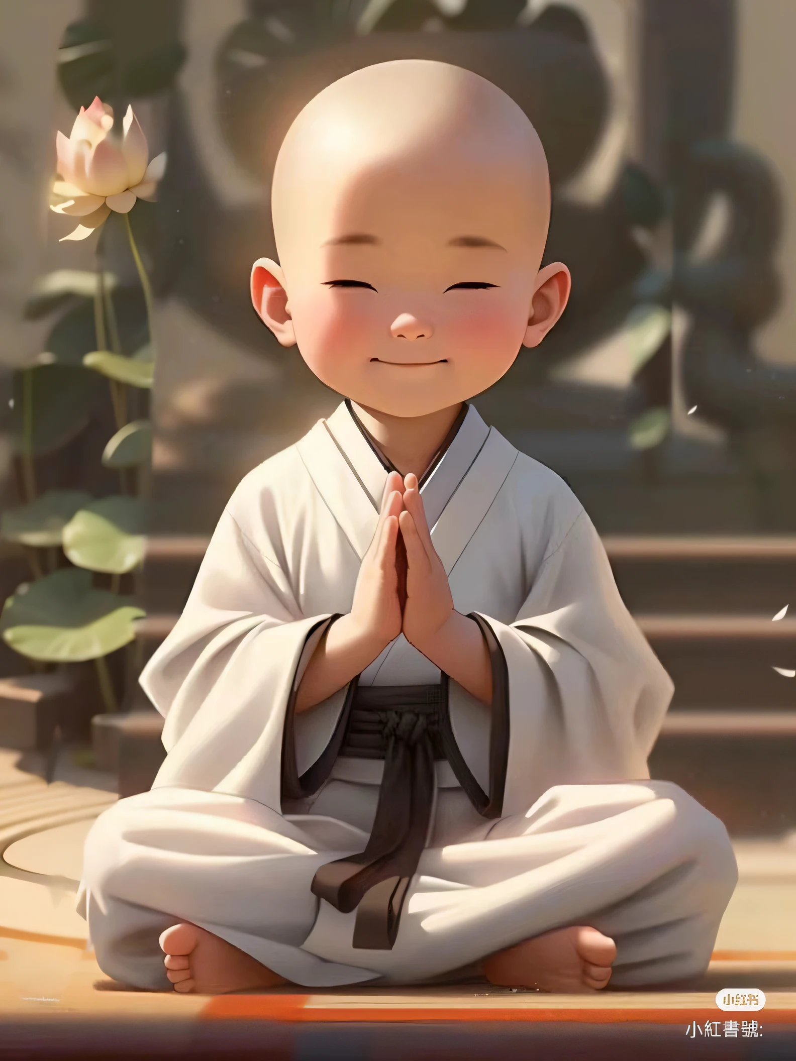 On the lotus