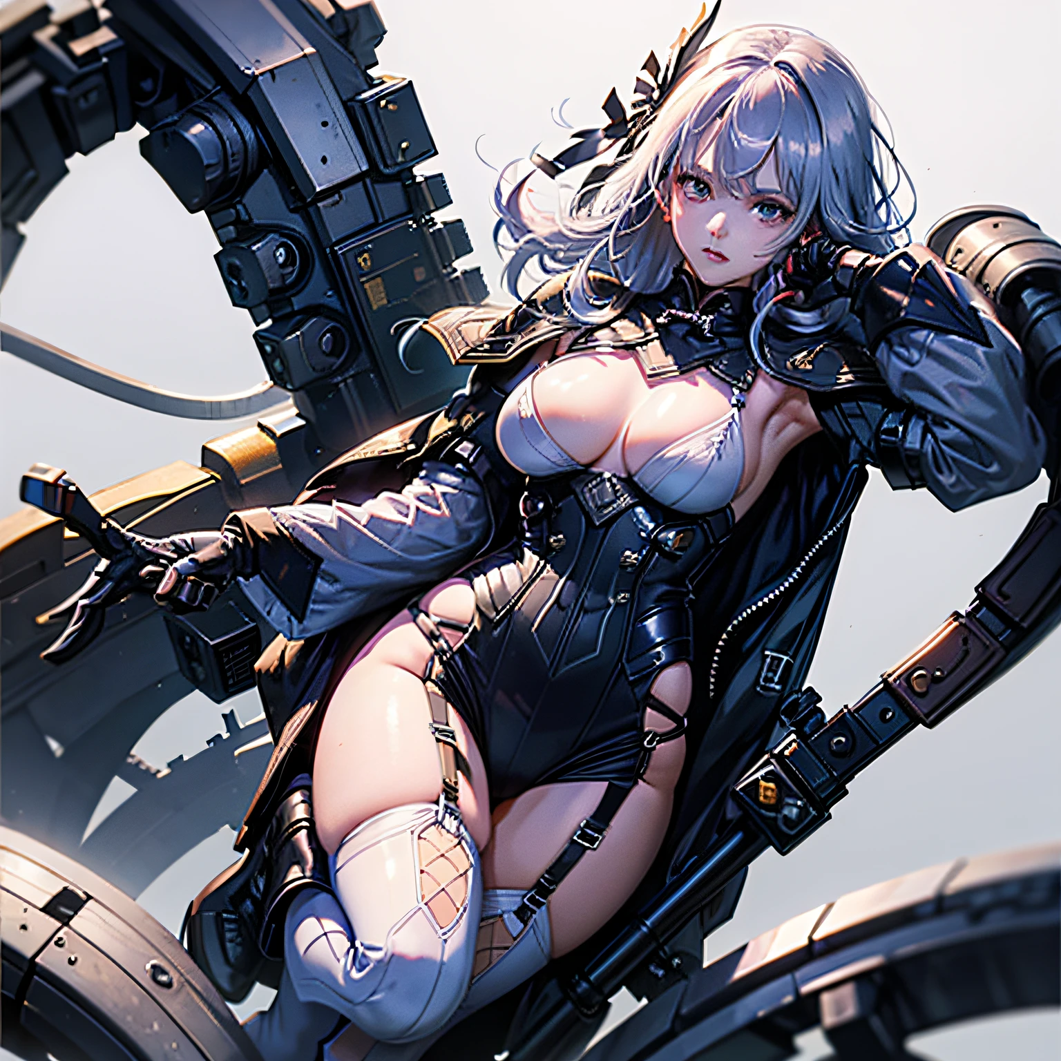 Raiden general,whitestocking,anime big breast --auto