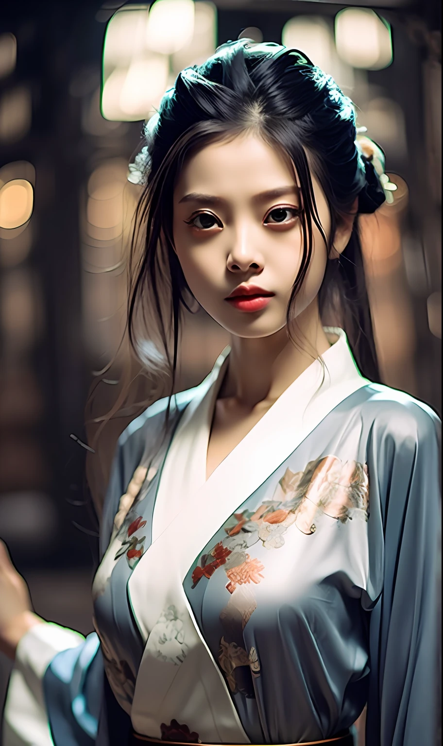 masterpiece, best quality, wuxia 1girl