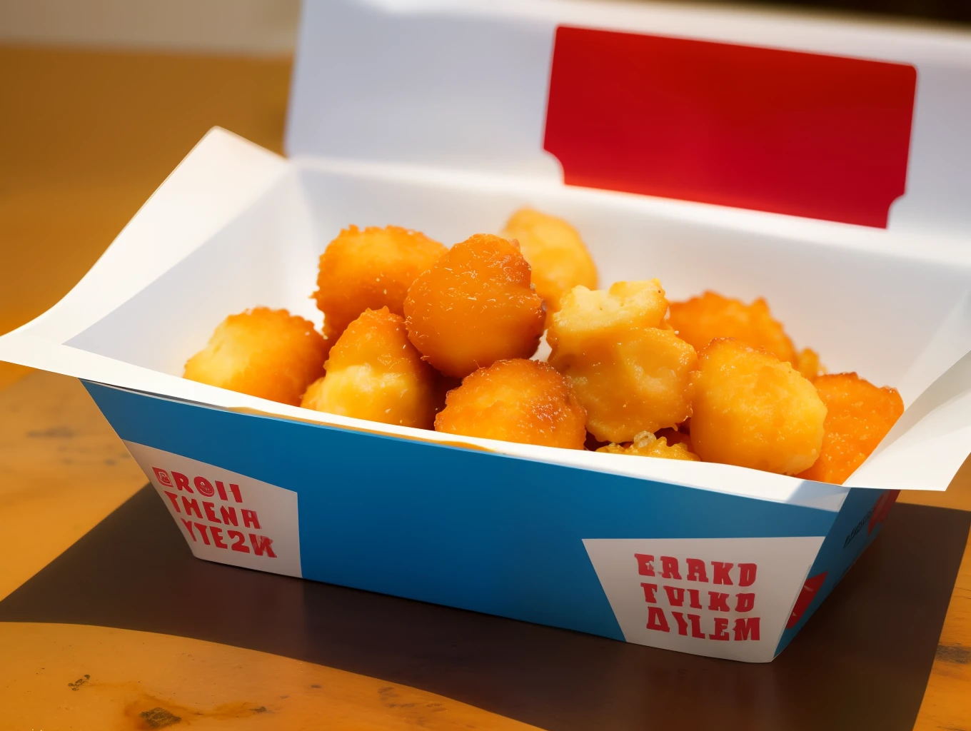 Thick cut fried yogurt takeaway picture