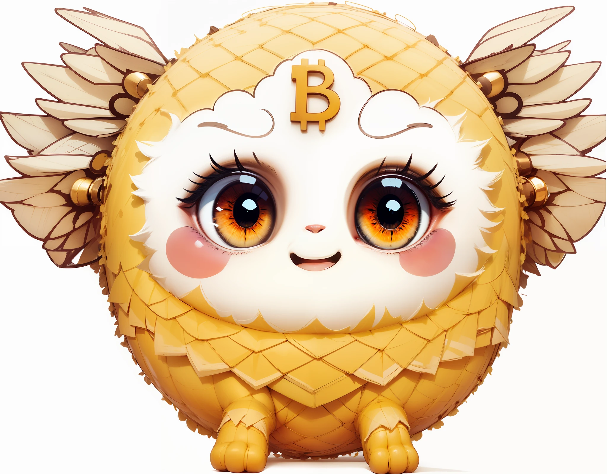 Put on cute eyes